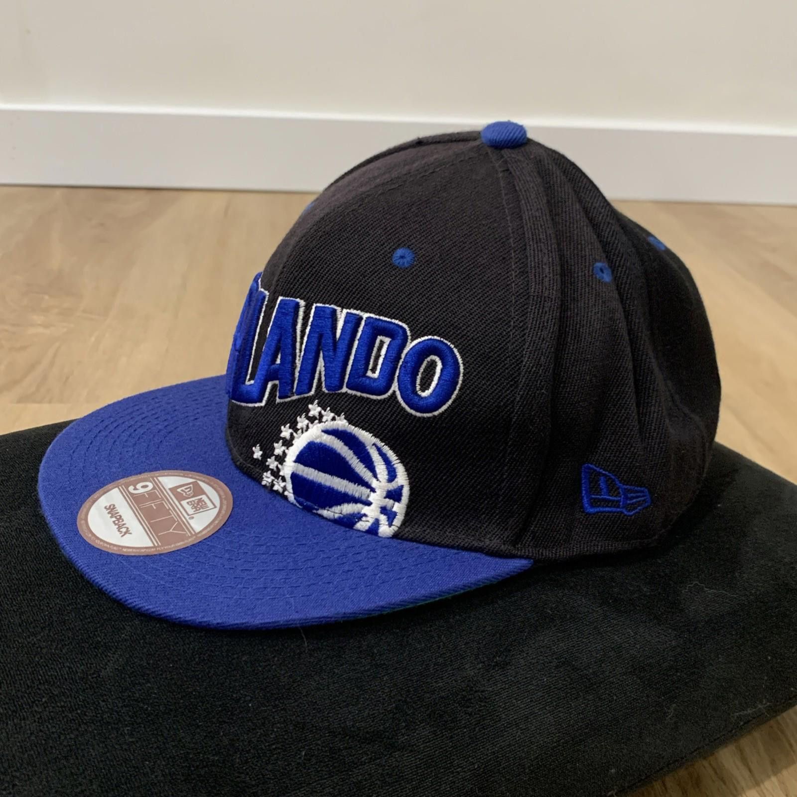 NBA Orlando Magic New Era 9FIFTY Snapback Black Blue Deadstock Size ONE SIZE - 6 Thumbnail