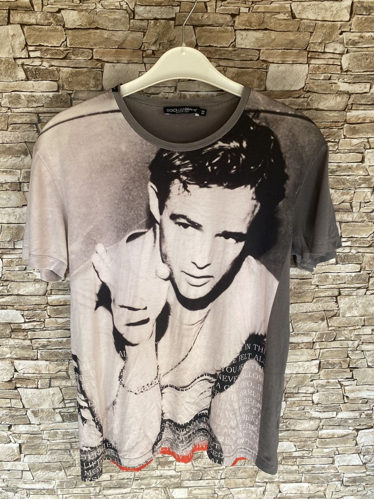 Dolce Gabbana Marlon Brando T Shirt | Grailed