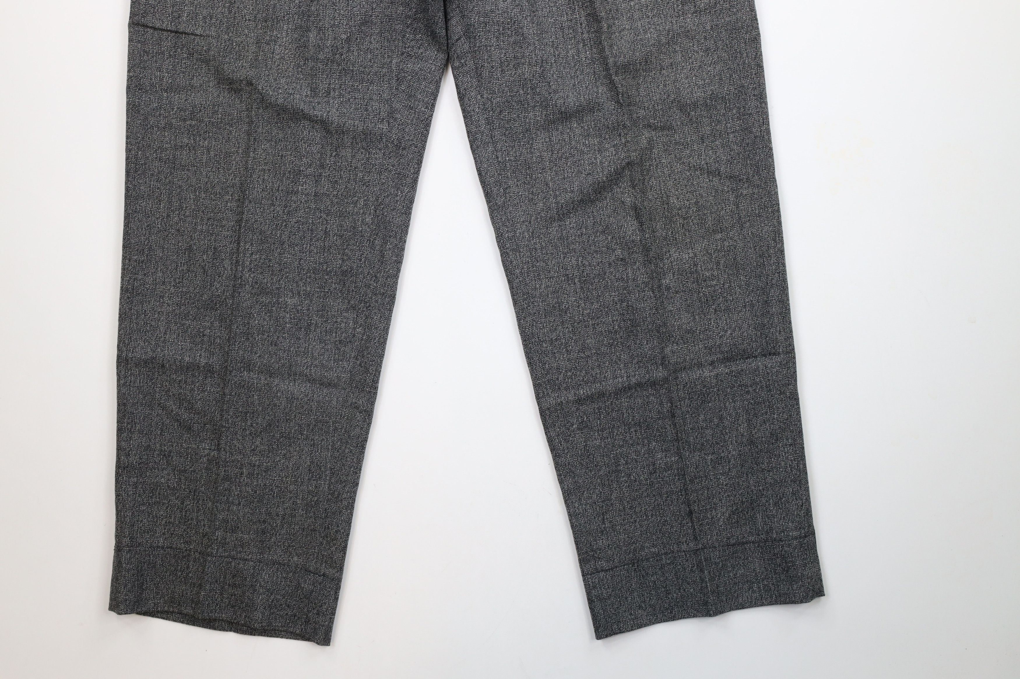 Vintage Vintage 70s Streetwear Wool Knit Wide Leg Bell Bottoms Pants Size US 38 / EU 54 - 4 Thumbnail