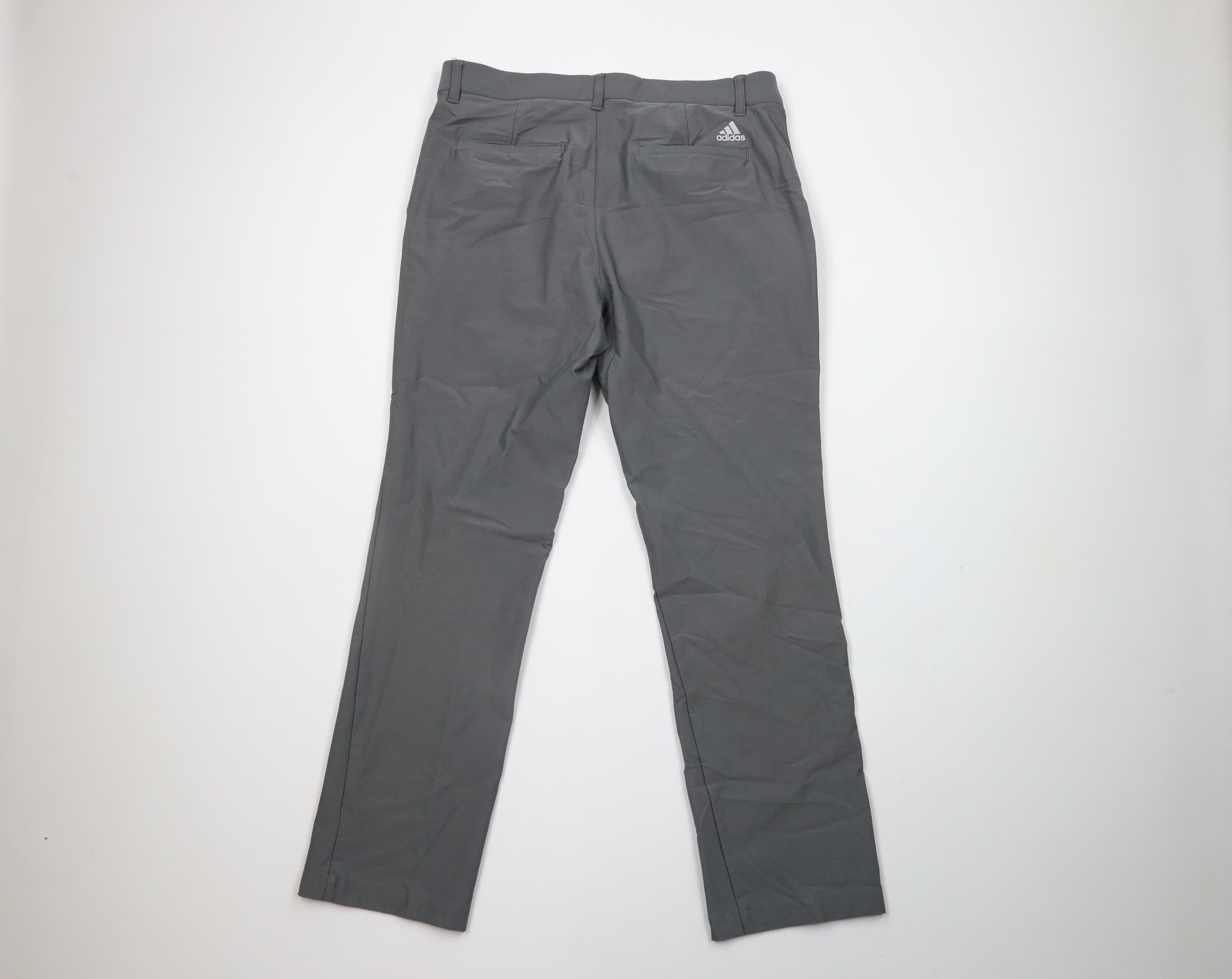 Adidas × Vintage Adidas Golf Out Flat Front Tech Golfing Chino Pants Gray Size US 32 / EU 48 - 7 Thumbnail
