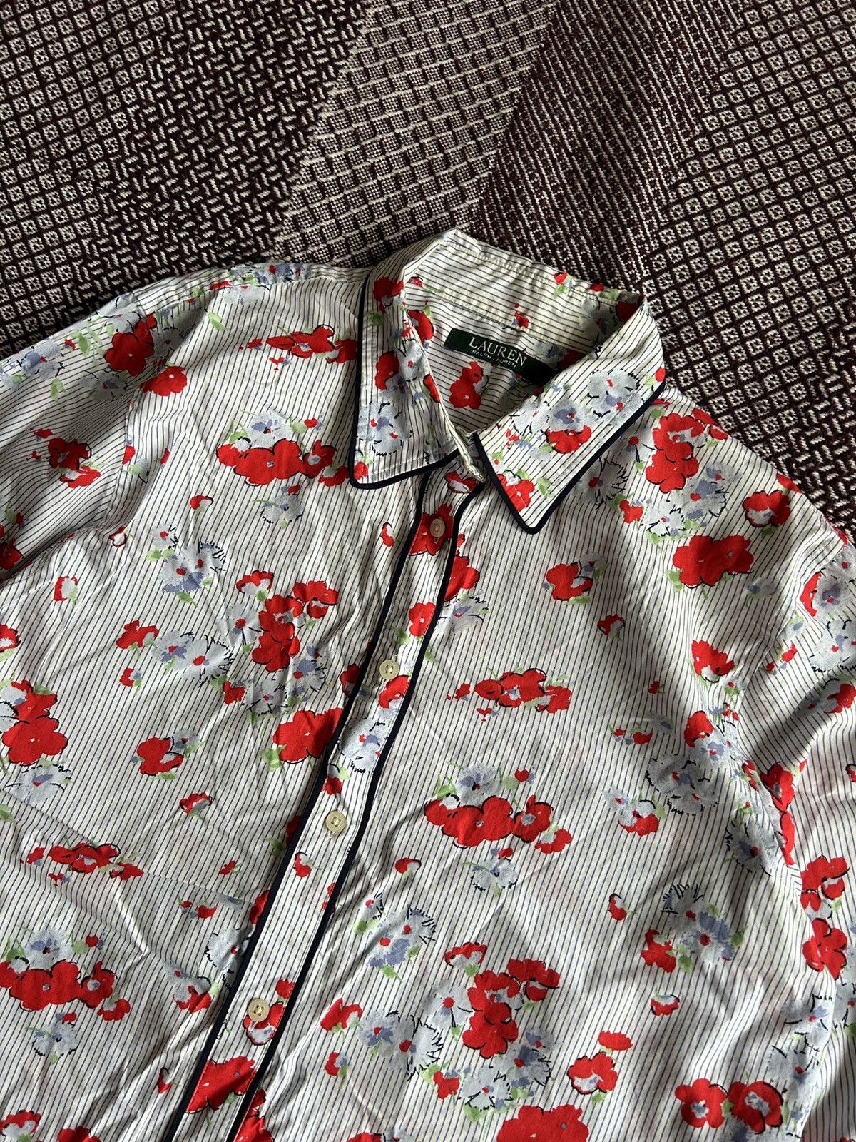Polo Ralph Lauren Vintage Polo Ralph Lauren Women Shirt Solid Style Size L Size L / US 10 / IT 46 - 3 Thumbnail