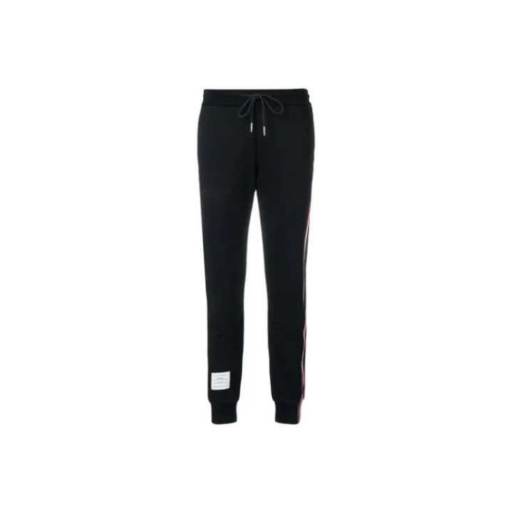 Thom Browne Thom Browne Side Logo Knit Joggers for Women 0079 Size 38" / US 16 / IT 52 - 1 Thumbnail