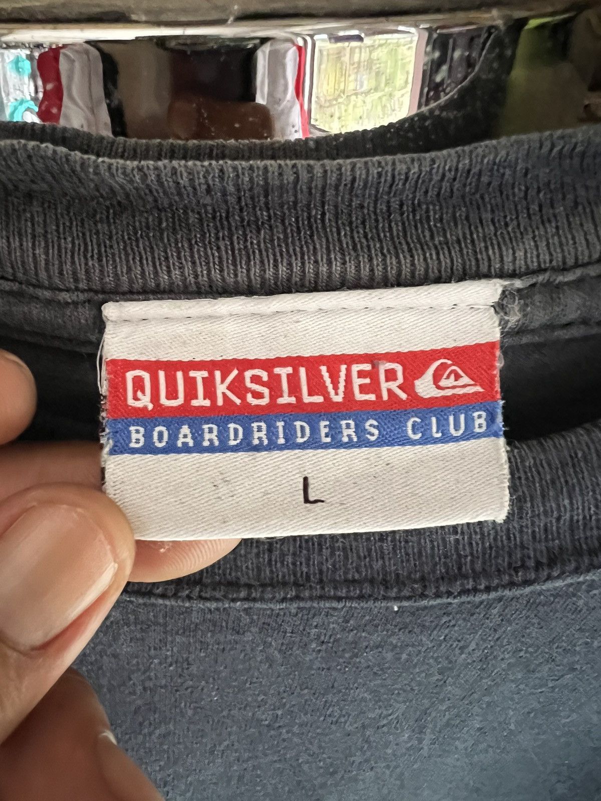 Quiksilver 🔥Made in Usa Vintage Quiksilver LV Tee Size US L / EU 52-54 / 3 - 12 Thumbnail