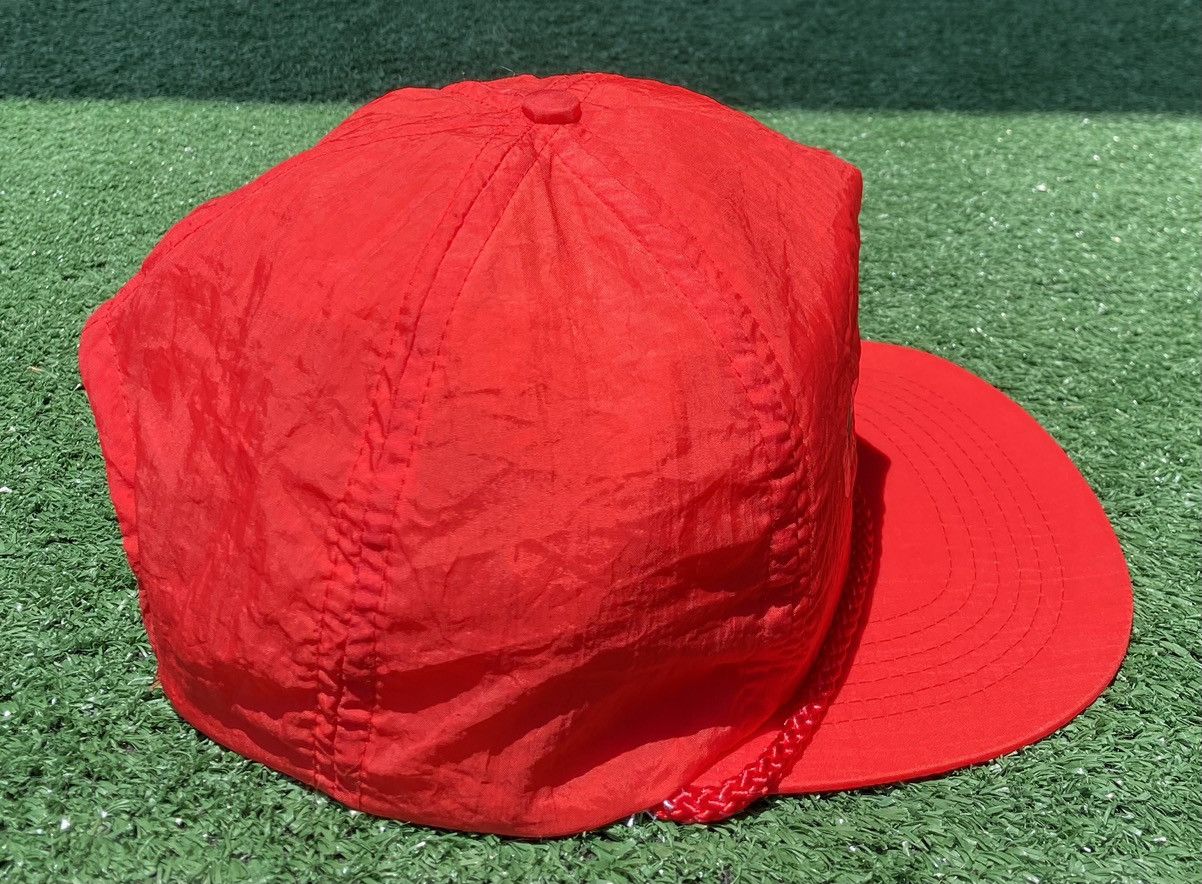 Vintage Vintage 90’s Quality Racing Team Racing Red Snapback Hat Size ONE SIZE - 3 Thumbnail