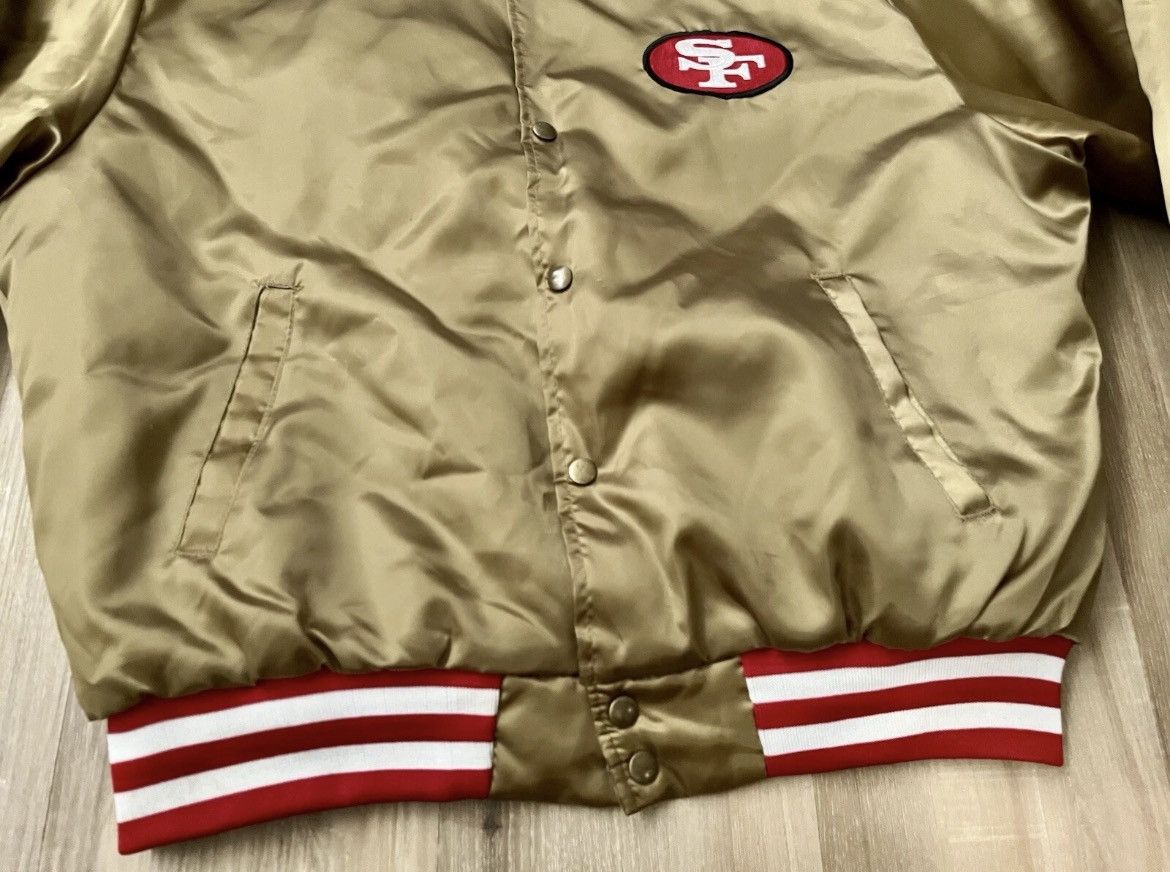 Swingster San Francisco 49ers vintage satin bomber jacket swingster xl Size US XL / EU 56 / 4 - 4 Thumbnail