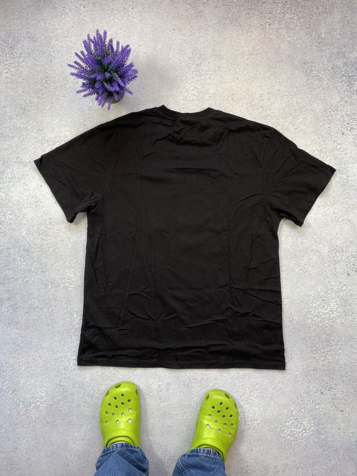 Designer × Other Whitney Houston Men’s Black T-shirt With Big Centre Logo Size US XXL / EU 58 / 5 - 7 Thumbnail