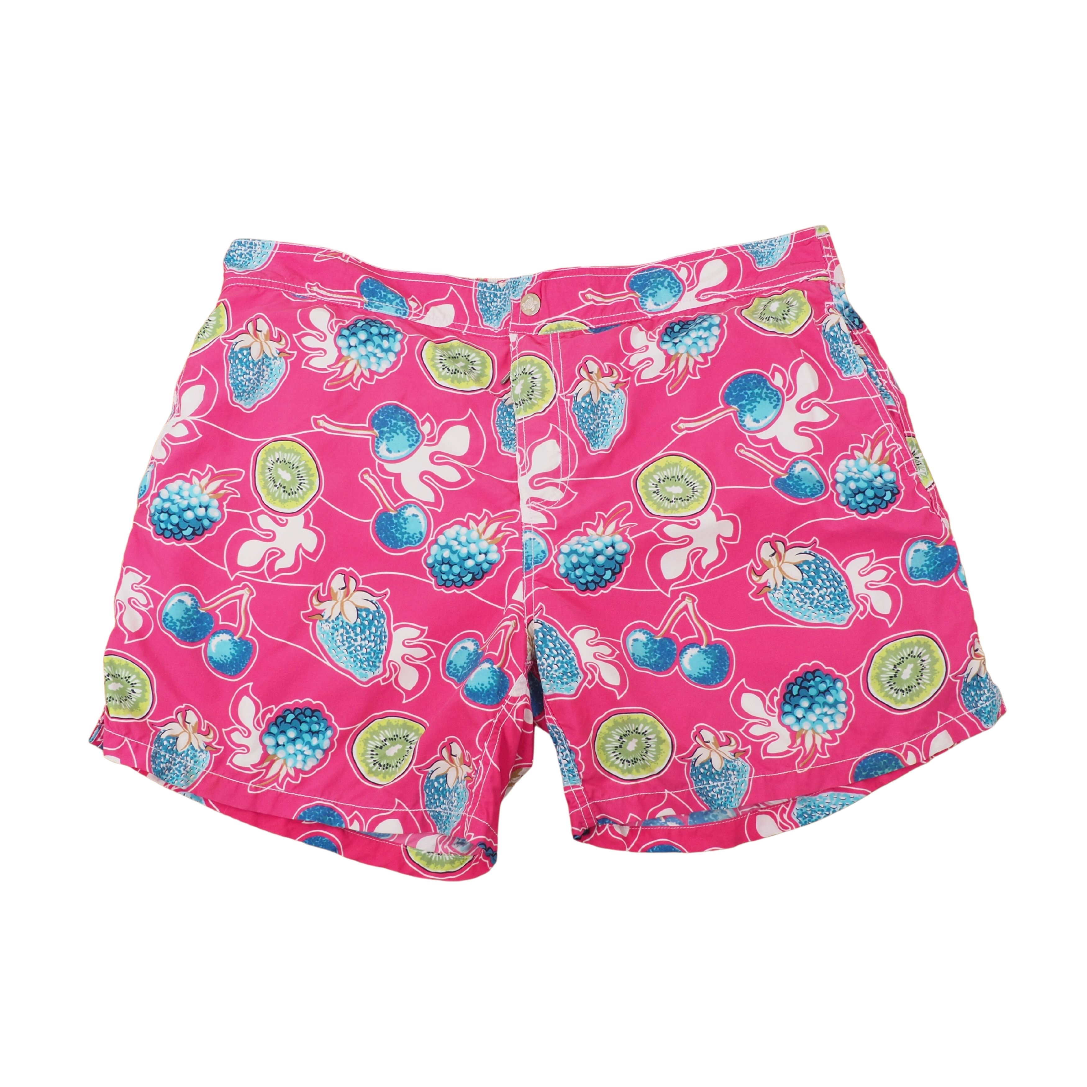 VILEBREQUIN Fruits Berries Beach Board Shorts Swim Trunks