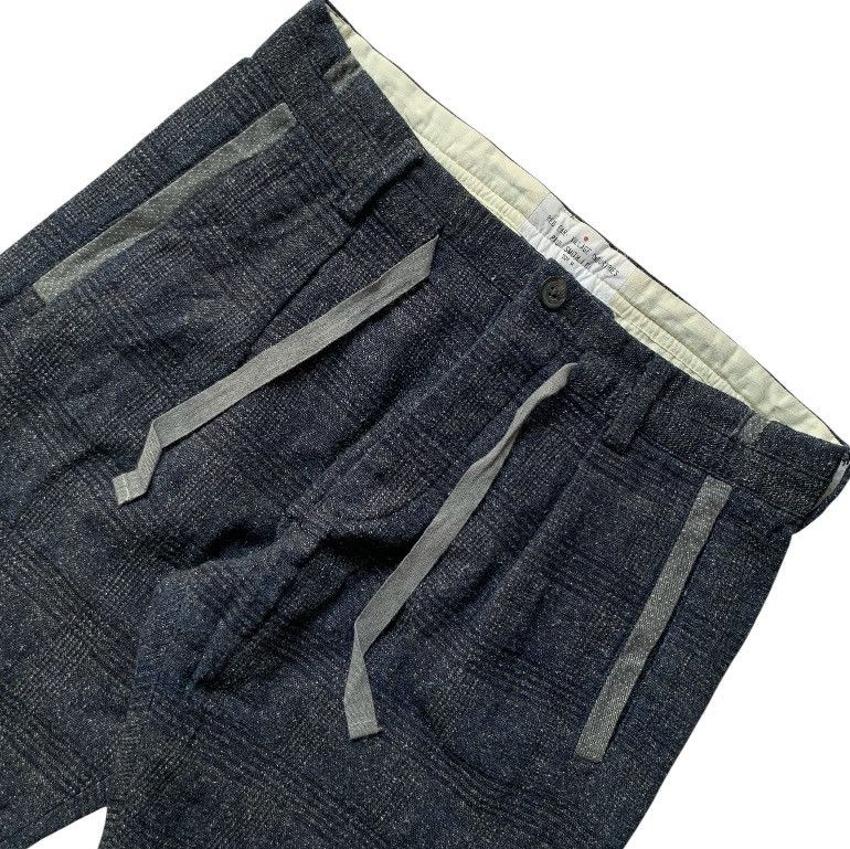 Paul Smith Red Ear charcoal gray patterned tailored trousers slim Size US 30 / EU 46 - 3 Thumbnail