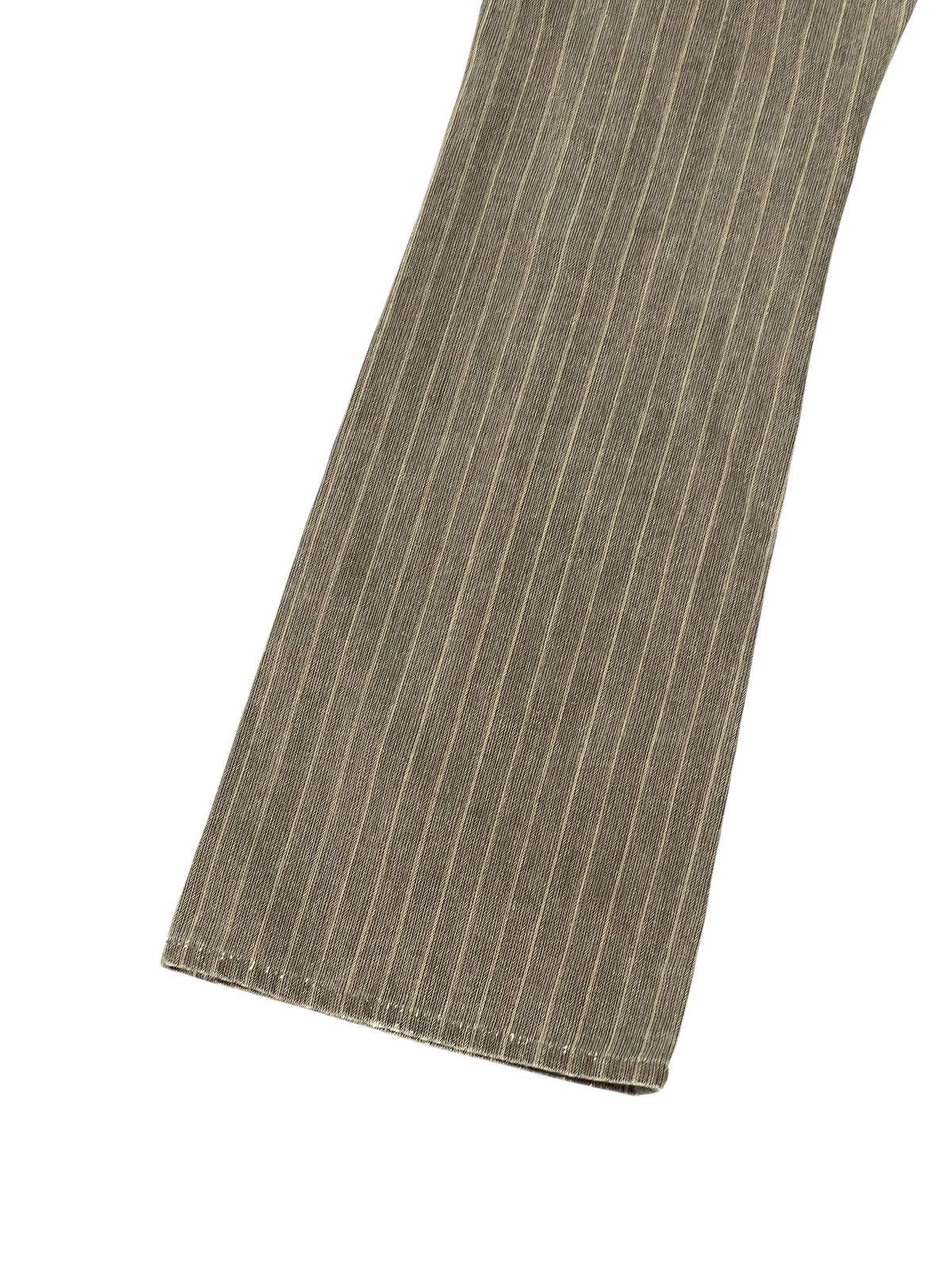 If Six Was Nine Flare Jeans Schlussel Japan Faded Striped Boot Cut 2🟦4 Size US 29 - 15 Thumbnail