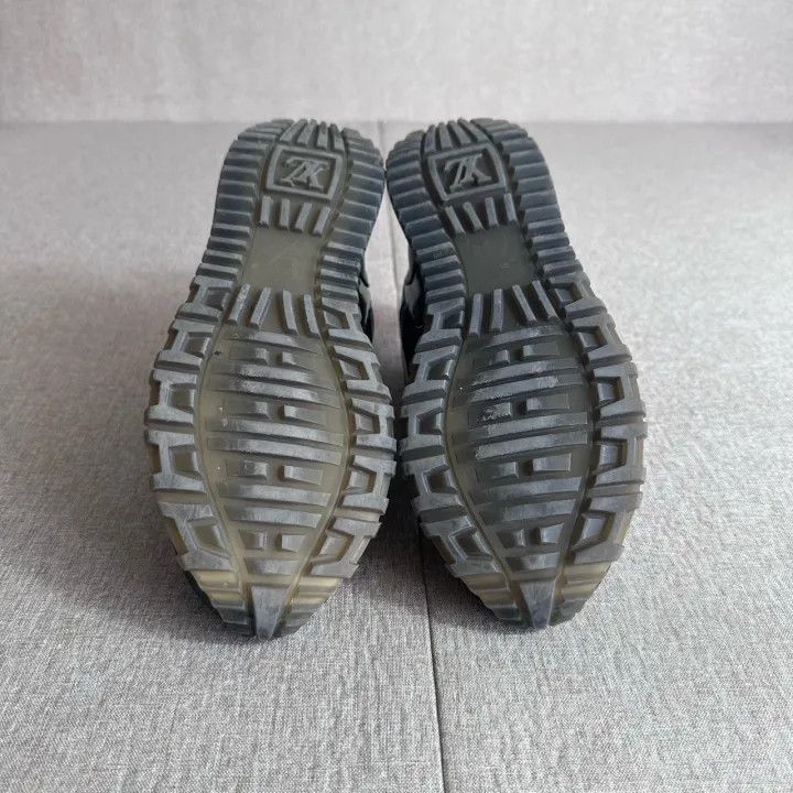 Louis Vuitton Louis Vuitton Classic Black Casual Sneakers -2508 Size US 6.5 / EU 39-40 - 4 Thumbnail