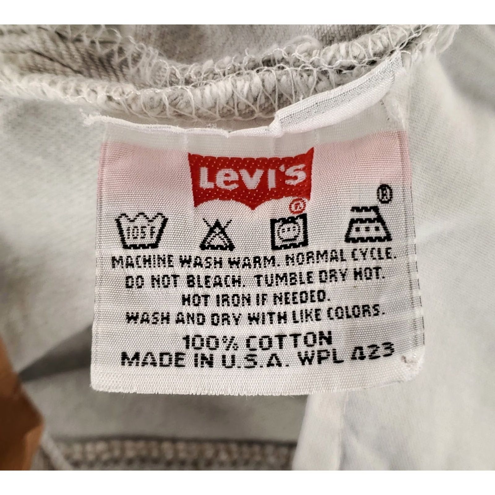 Levi's VINTAGE Levi's 501 Jeans White Mens 38x32 37x31 Actual Straight 90s VTG Men Size US 38 / EU 54 - 4 Thumbnail
