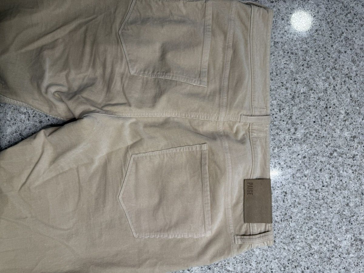 Paige Cream Paige Corduroy Pants Size US 32 / EU 48 - 2 Thumbnail