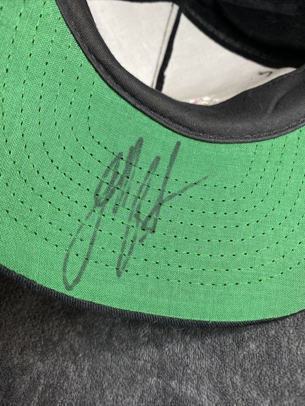 NASCAR VINTAGE Exide Battery Embroidered Hat Signed Jeff Burton 99 Size ONE SIZE - 6 Thumbnail