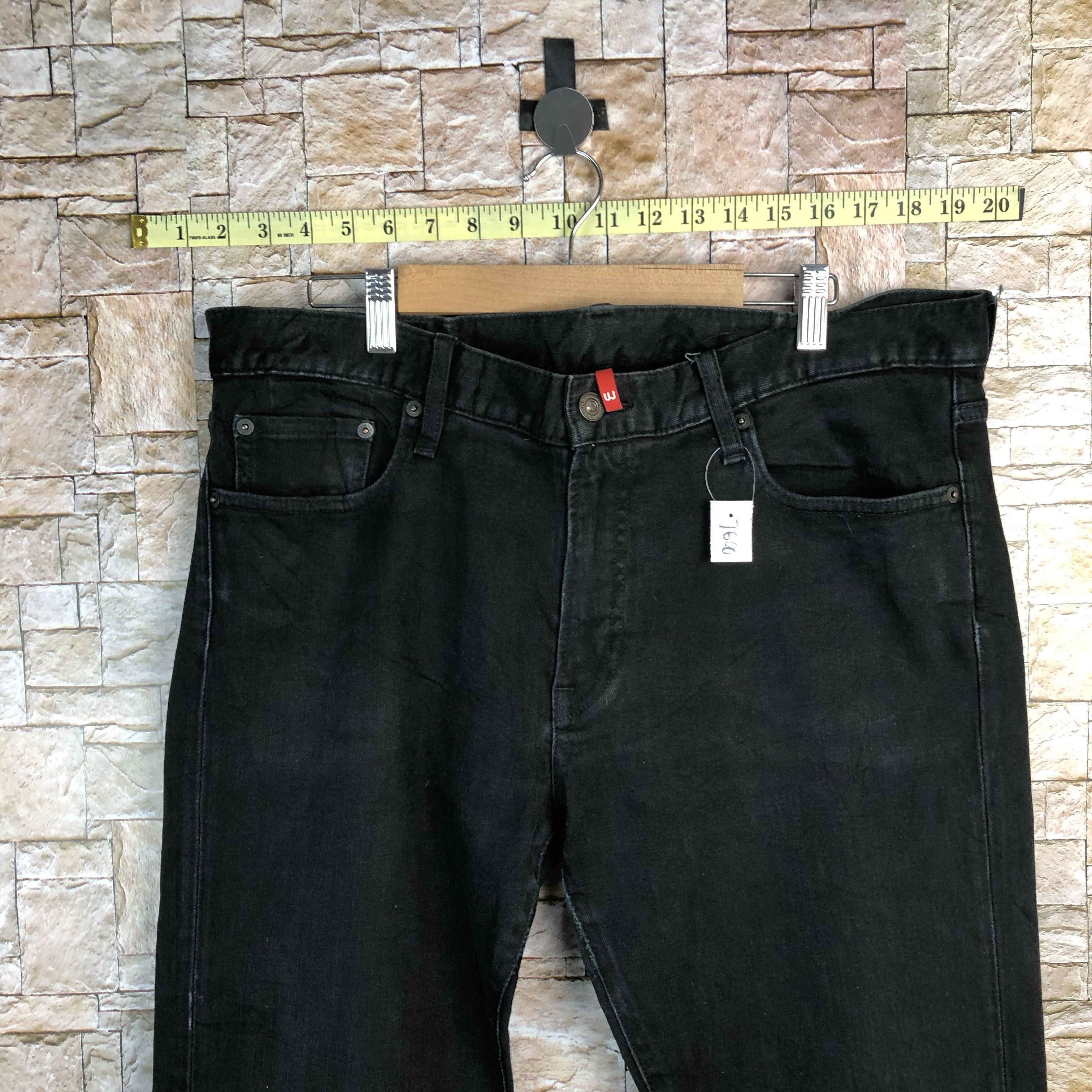 Uniqlo Uniqlo Jeans Black Denim Pants #7600 Size US 34 / EU 50 - 4 Thumbnail
