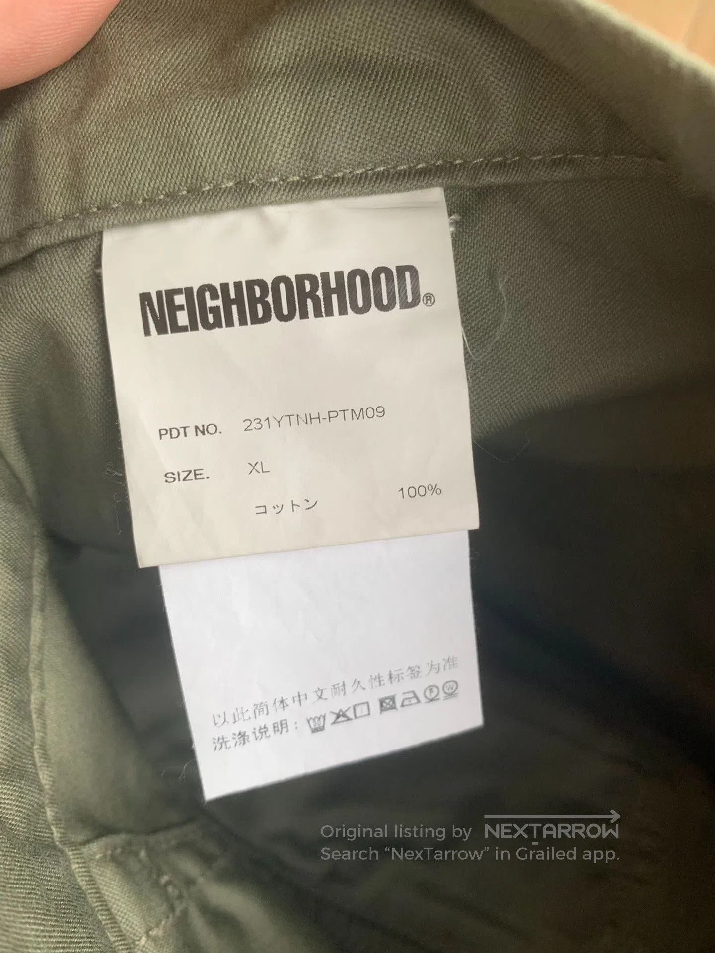 Neighborhood NEIGHBORHOOD Cargo Short Pants. Size US 38 / EU 54 - 5 Thumbnail