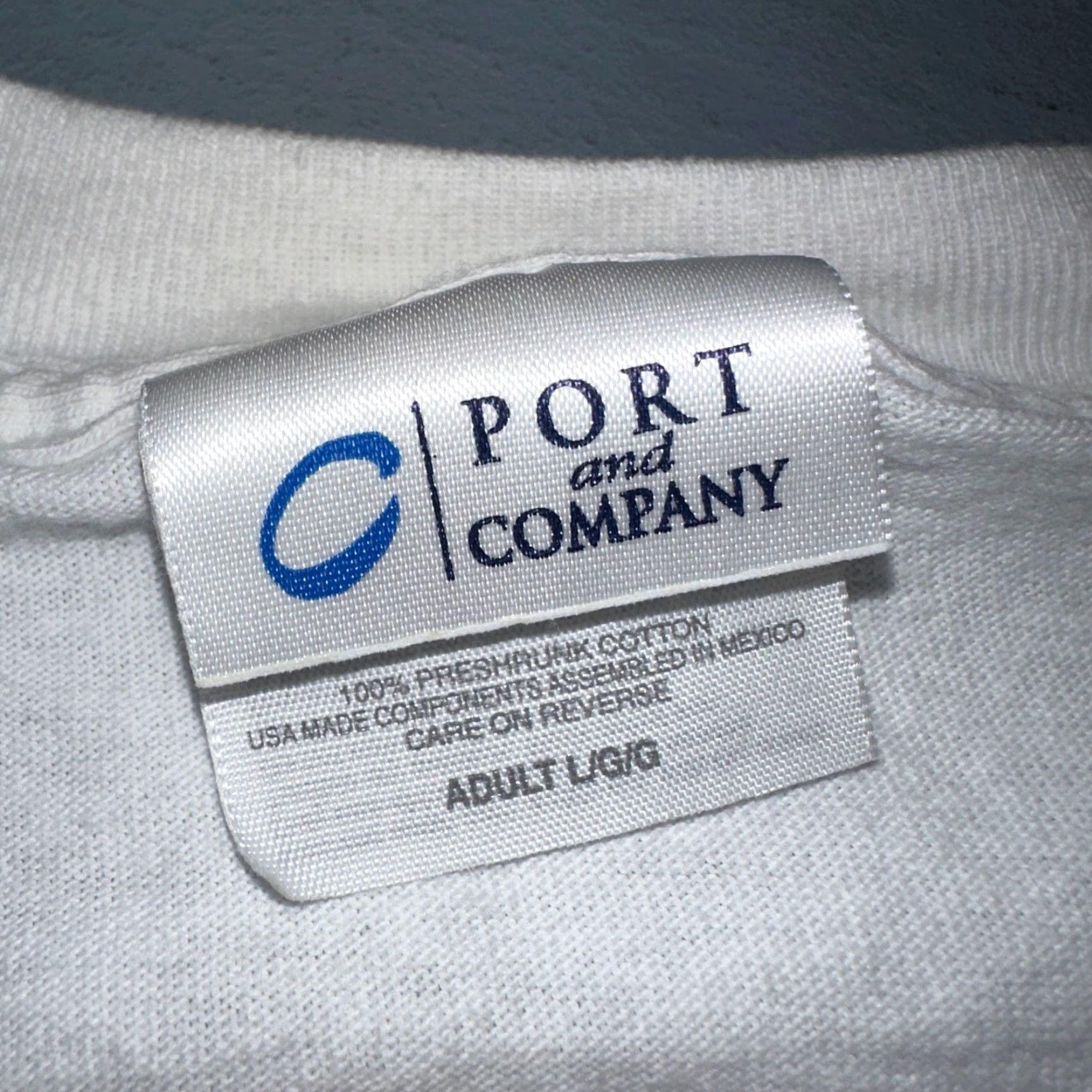 Port & Company VINTAGE 2002 Hot August Nights T-Shirt Men Large White Graphic Classic Car 90s Size US L / EU 52-54 / 3 - 3 Thumbnail