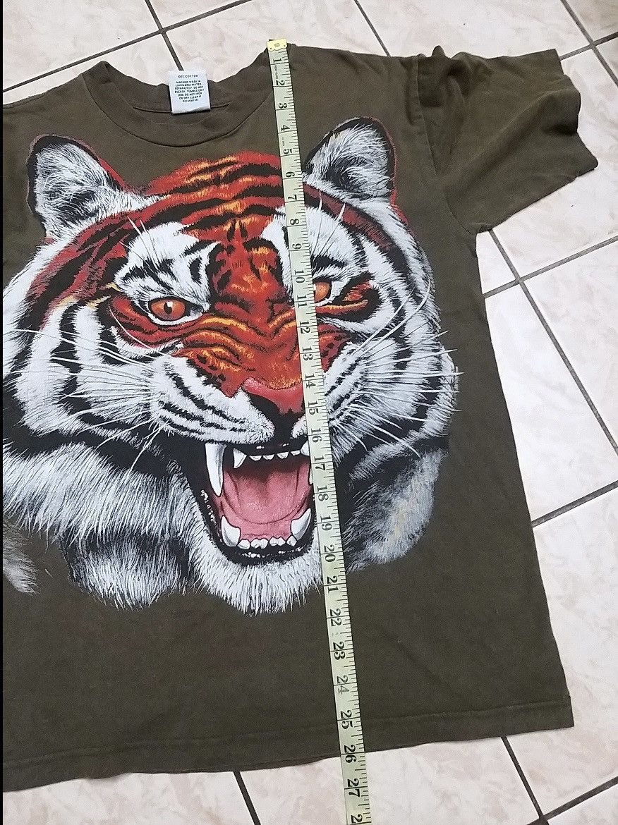 Vintage VINTAGE 90'S TIGER HEAD PRINTED BY TRINITY PRODUCTS T SHIRT Size US M / EU 48-50 / 2 - 6 Thumbnail