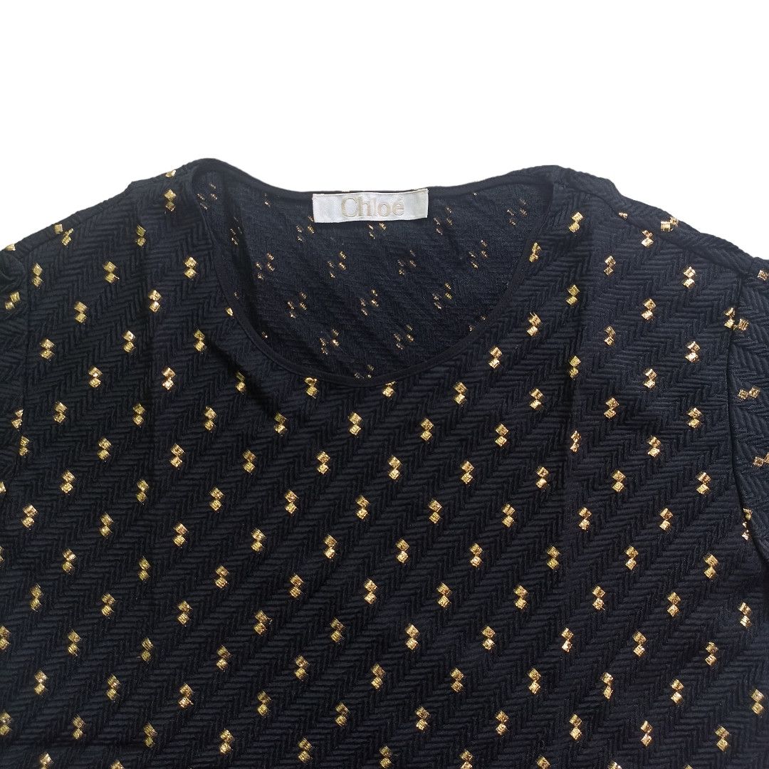 Chloe × Designer Vintage Y2K Chloe Blouses Size XS / US 0-2 / IT 36-38 - 3 Thumbnail