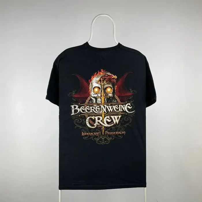 Band Tees Kehlens chneider crew T-shirt the game skulls size XLarge Size US XL / EU 56 / 4 - 4 Thumbnail