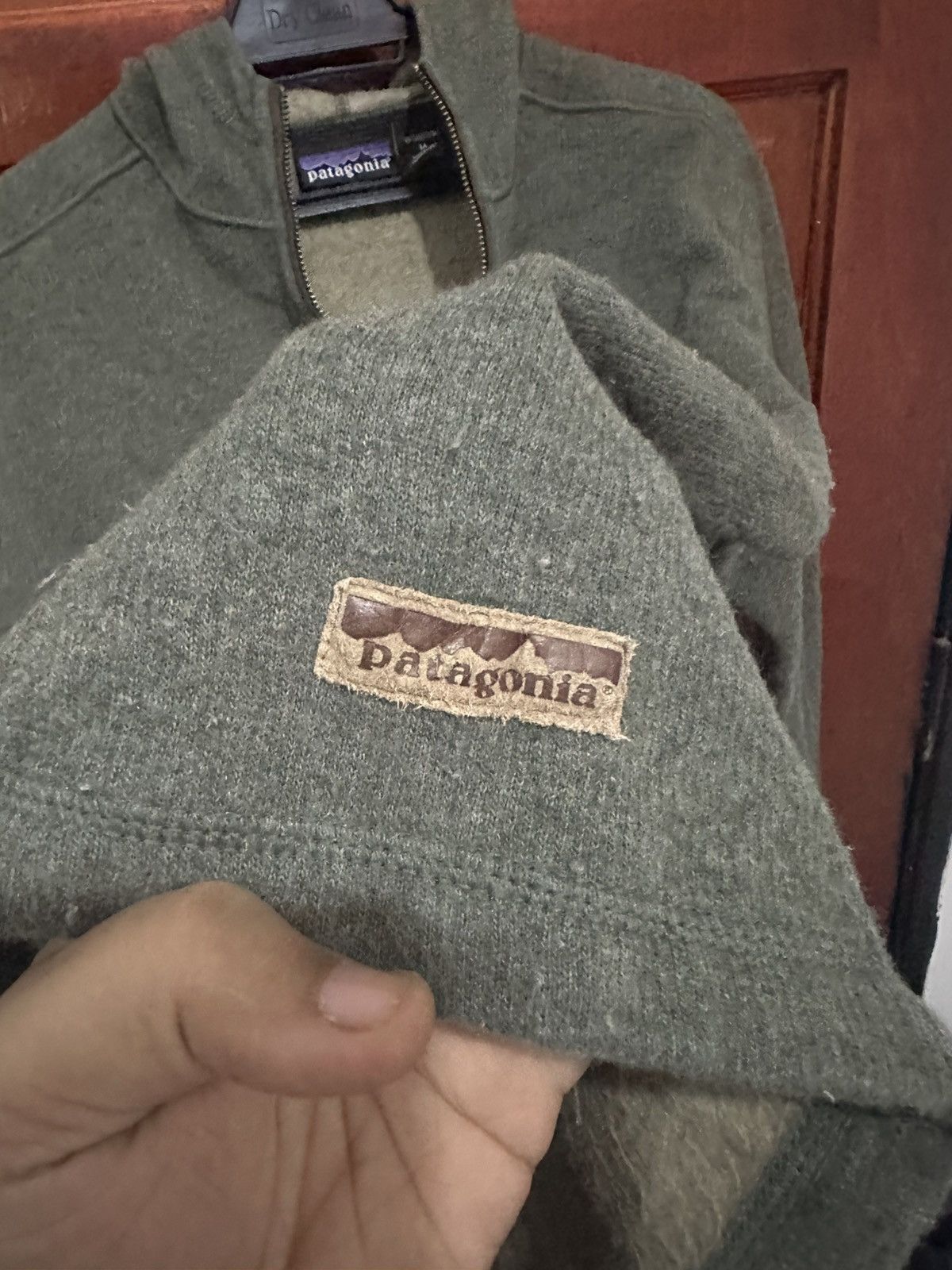 Patagonia Vintage Patagonia Women Wool Quater Zip Jacket Size M / US 6-8 / IT 42-44 - 3 Thumbnail