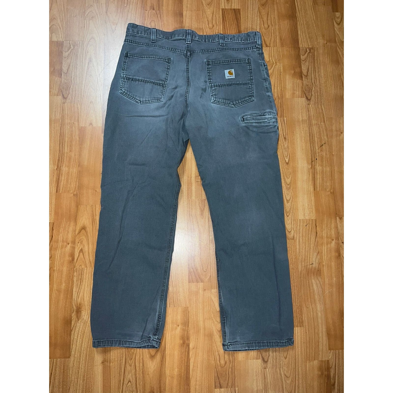 Carhartt Carhartt Pants Workwear Bottoms Dungaree Relaxed Gray 38x30 Size US 38 / EU 54 - 6 Thumbnail