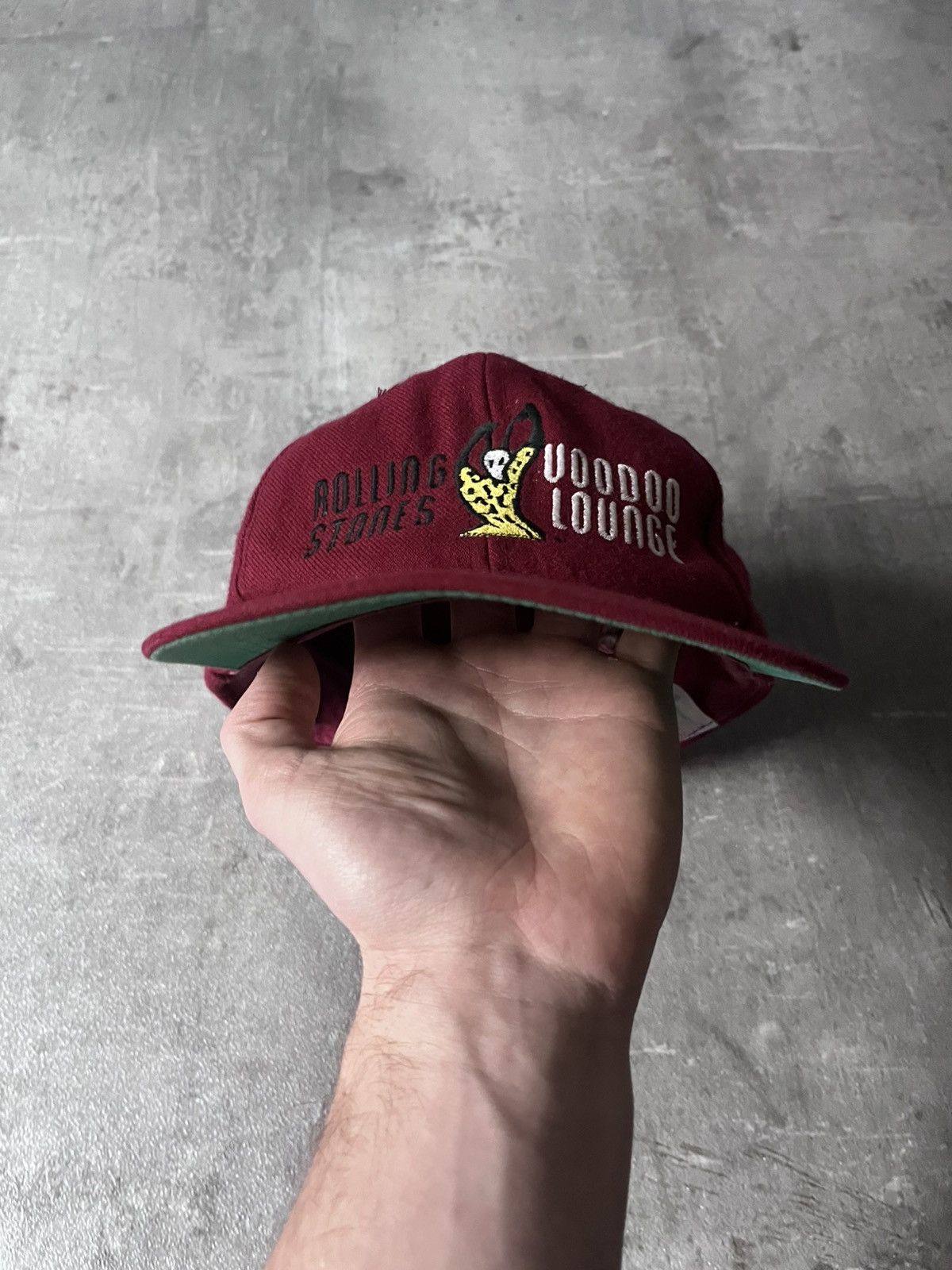 The Rolling Stones Vintage Rolling Stones 1994 Voodoo Lounge Tour cap Size ONE SIZE - 3 Thumbnail