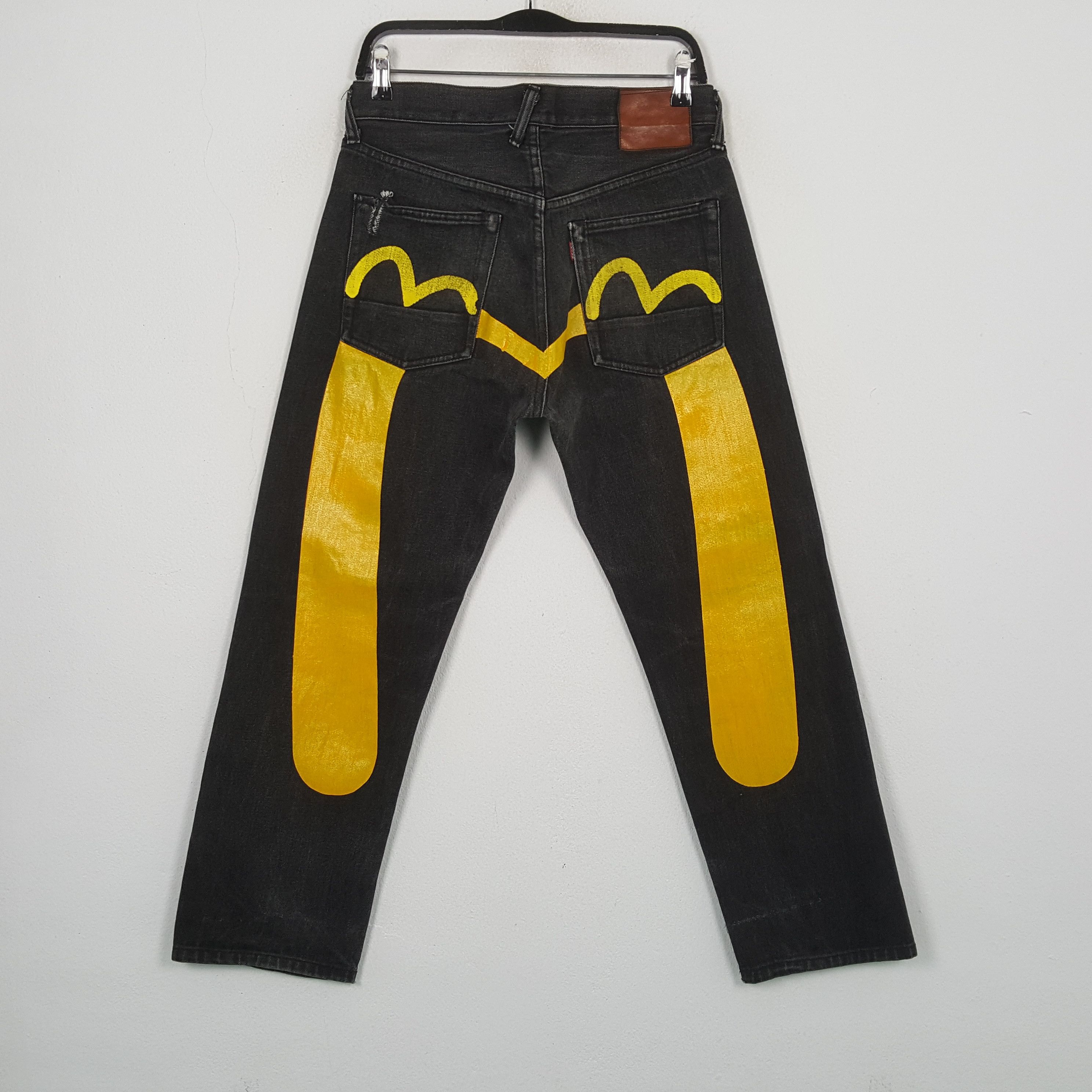 Evisu Evisu Japanese Brand Streetwear Custom Daicock Jeans RR27 Size US 31 - 1 Thumbnail