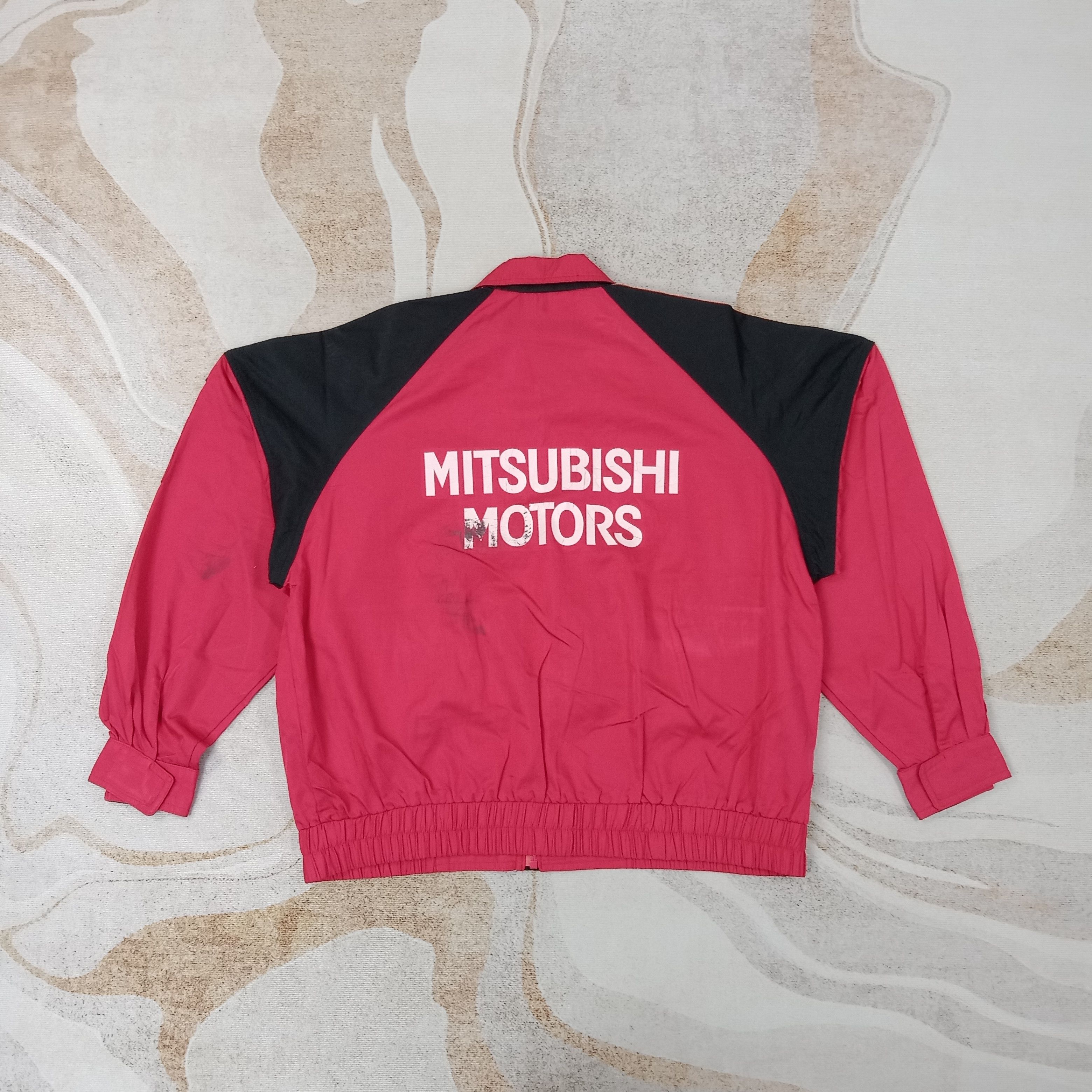 Japanese Brand Mitsubishi Motors Racing Windbreaker Jacket C257N28 Size US L / EU 52-54 / 3 - 1 Thumbnail