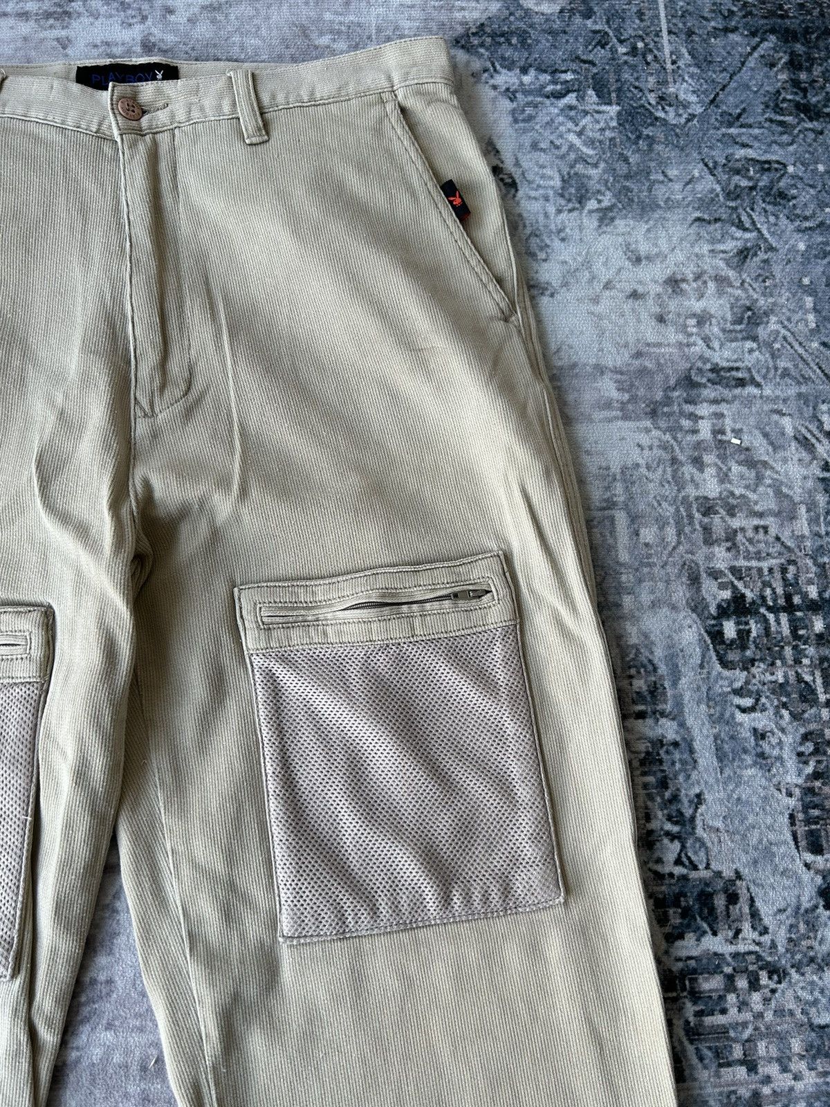 Playboy Playboy Cargo Pocket Logo Pants Size US 32 / EU 48 - 6 Thumbnail