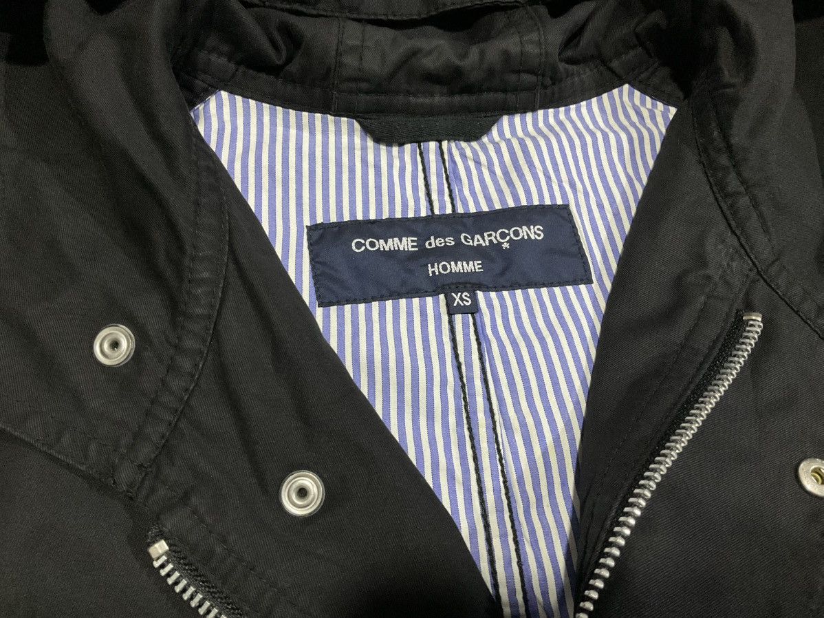 Comme des Garcons Homme × Comme des Garcons Homme Plus × Japanese Brand 🔥Ad2009 Comme Des Garcons Homme Mountain Parka Jacket Hooded Size US M / EU 48-50 / 2 - 18 Thumbnail