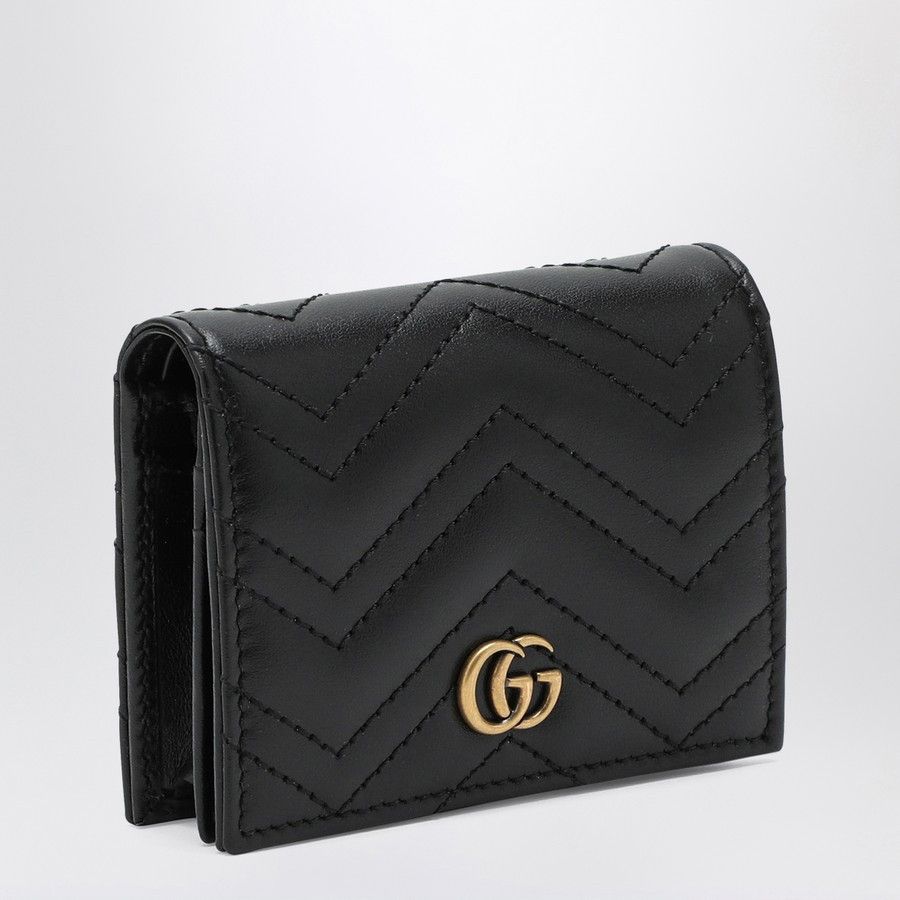 Gucci o1d2blof0824 Size: OS / GG Marmont Leather Small Wallet Size ONE SIZE - 1 Thumbnail