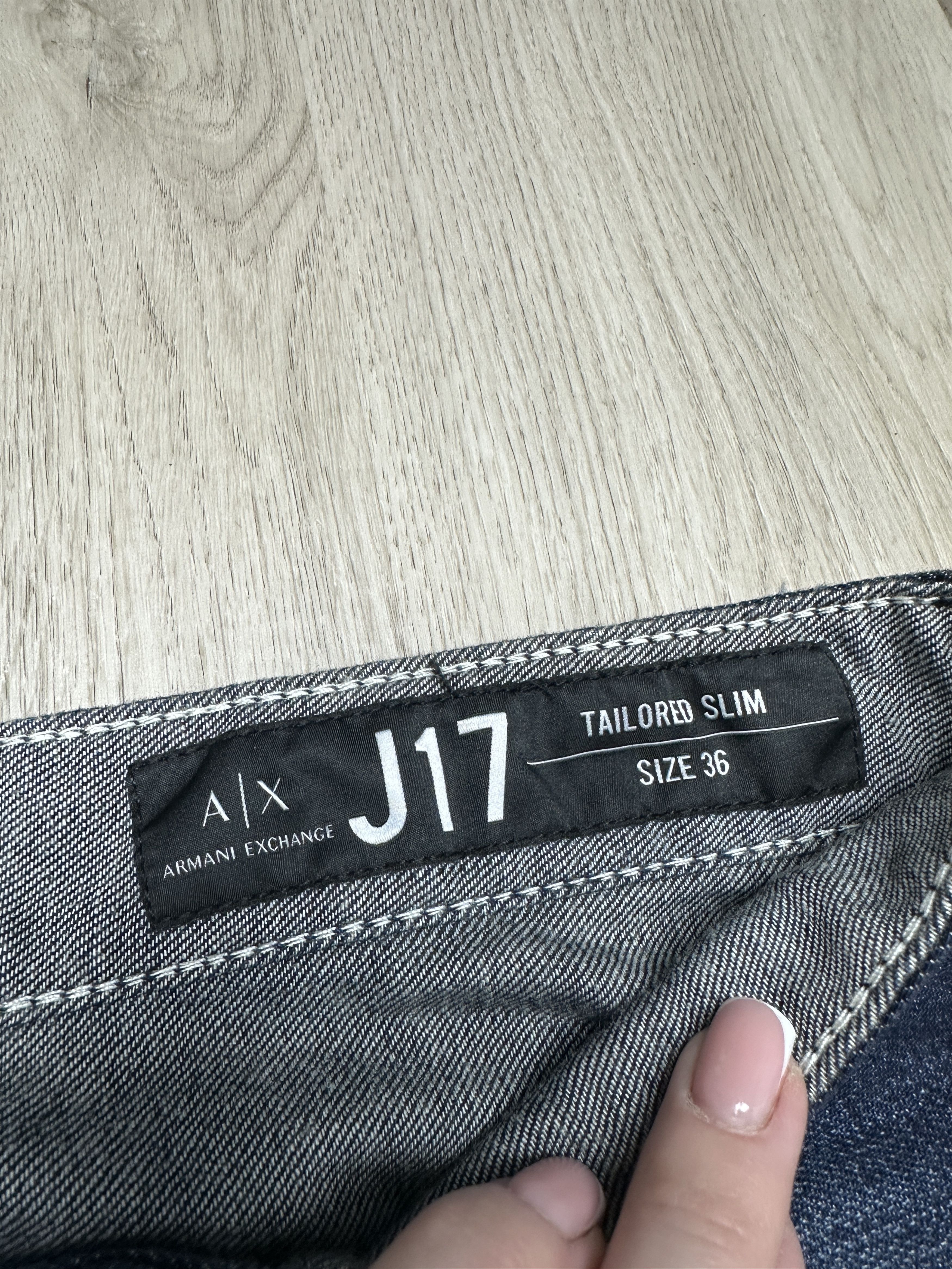 Armani Armani Exchange Mens Denim Pants Jeans Size US 36 / EU 52 - 6 Thumbnail