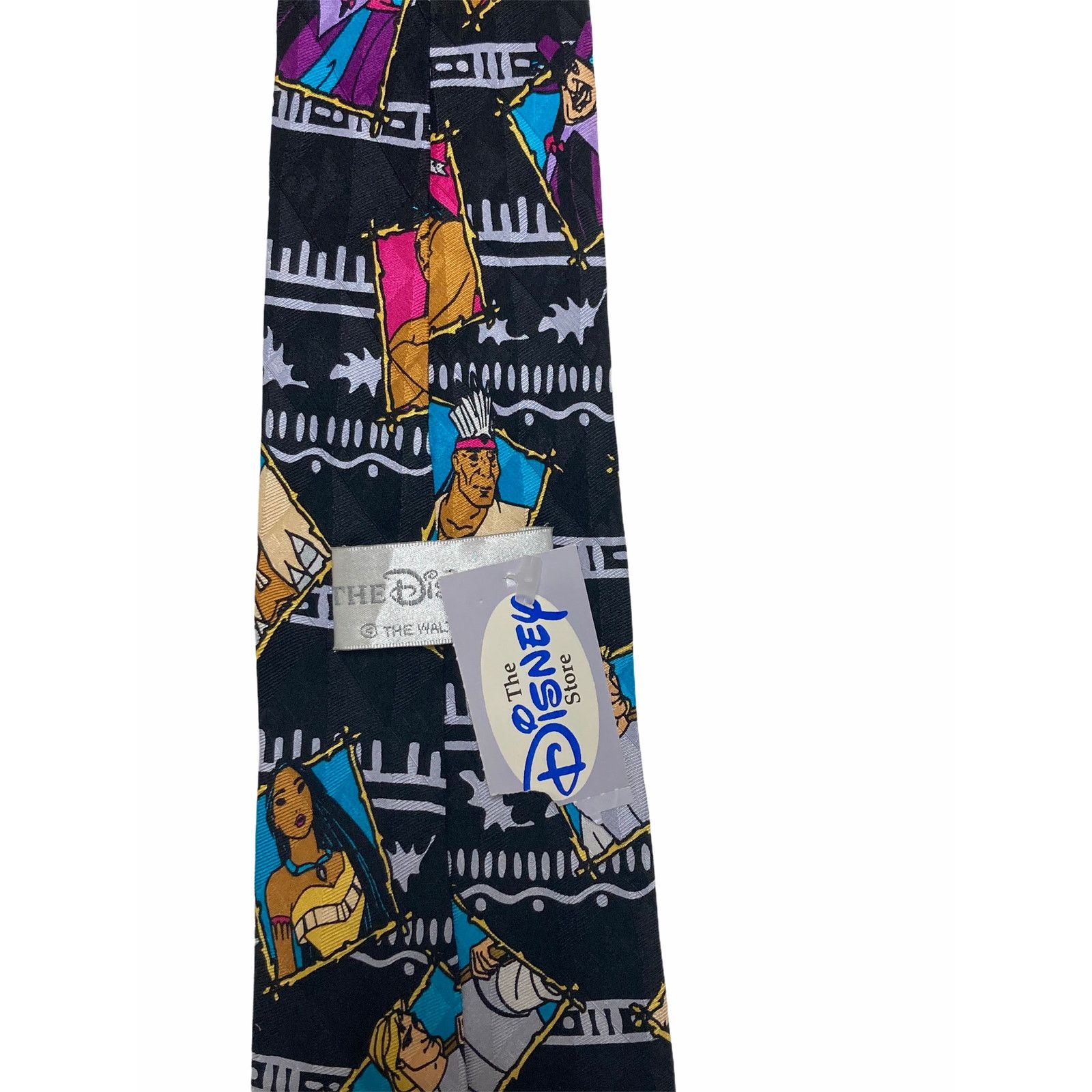 Disney The Disney Store Pocahontas John Smith Novelty Necktie Size ONE SIZE - 3 Thumbnail