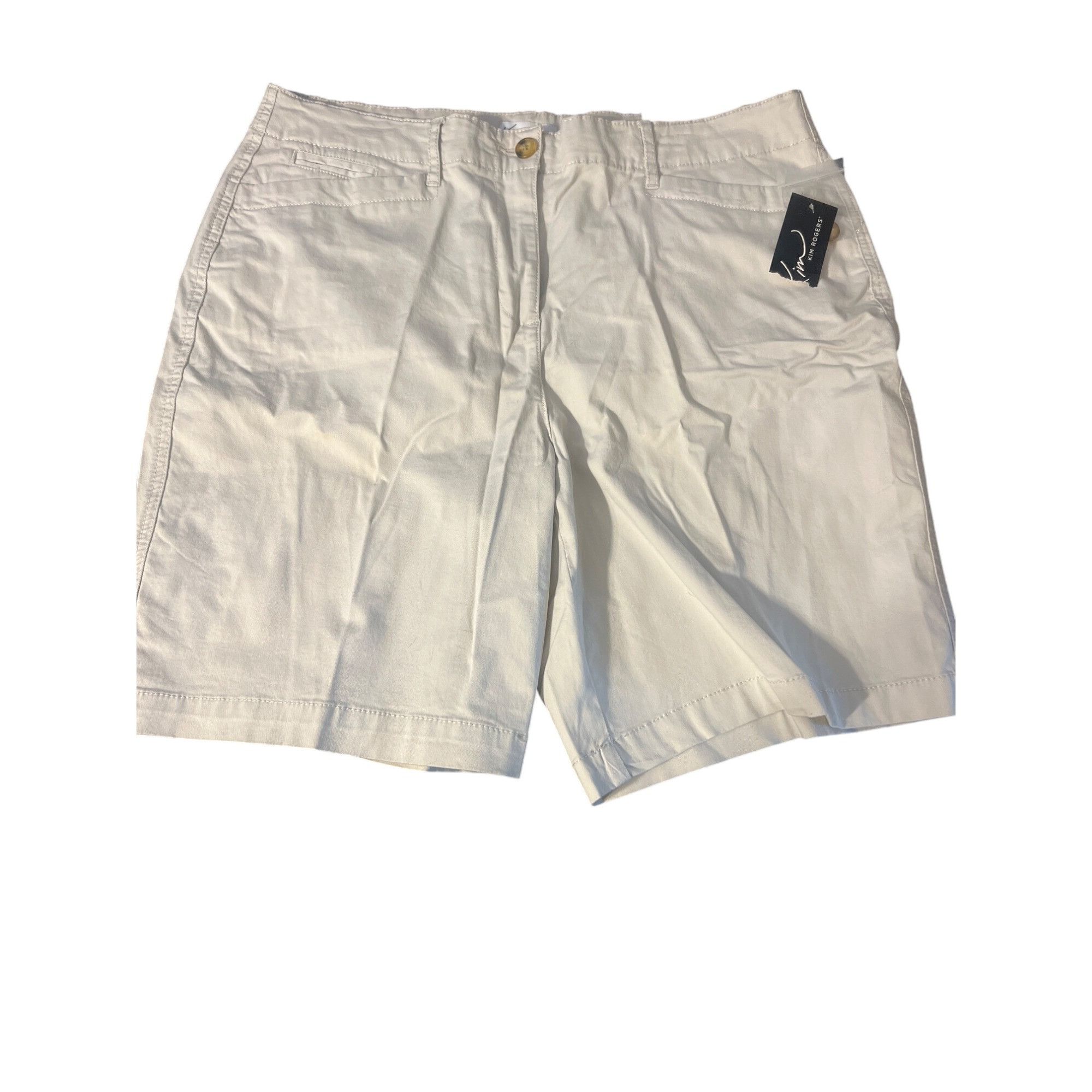 Other Kim Rogers Bermuda Shorts Khaki Sits at Waist Size 16 Vacati Size 38" / US 16 / IT 52 - 1 Thumbnail