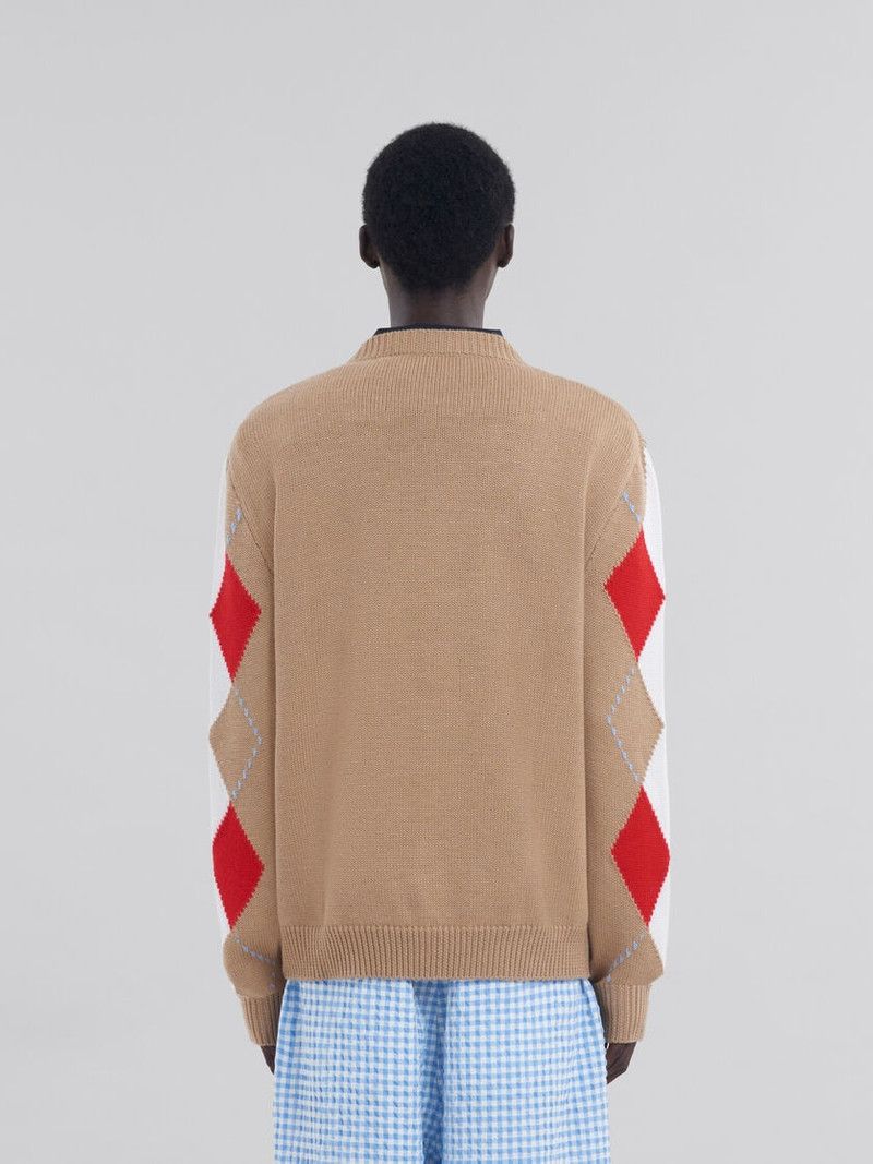 Marni o1f1d3z0326 Crew Neck Jumper in Multicolor Size US XL / EU 56 / 4 - 3 Thumbnail