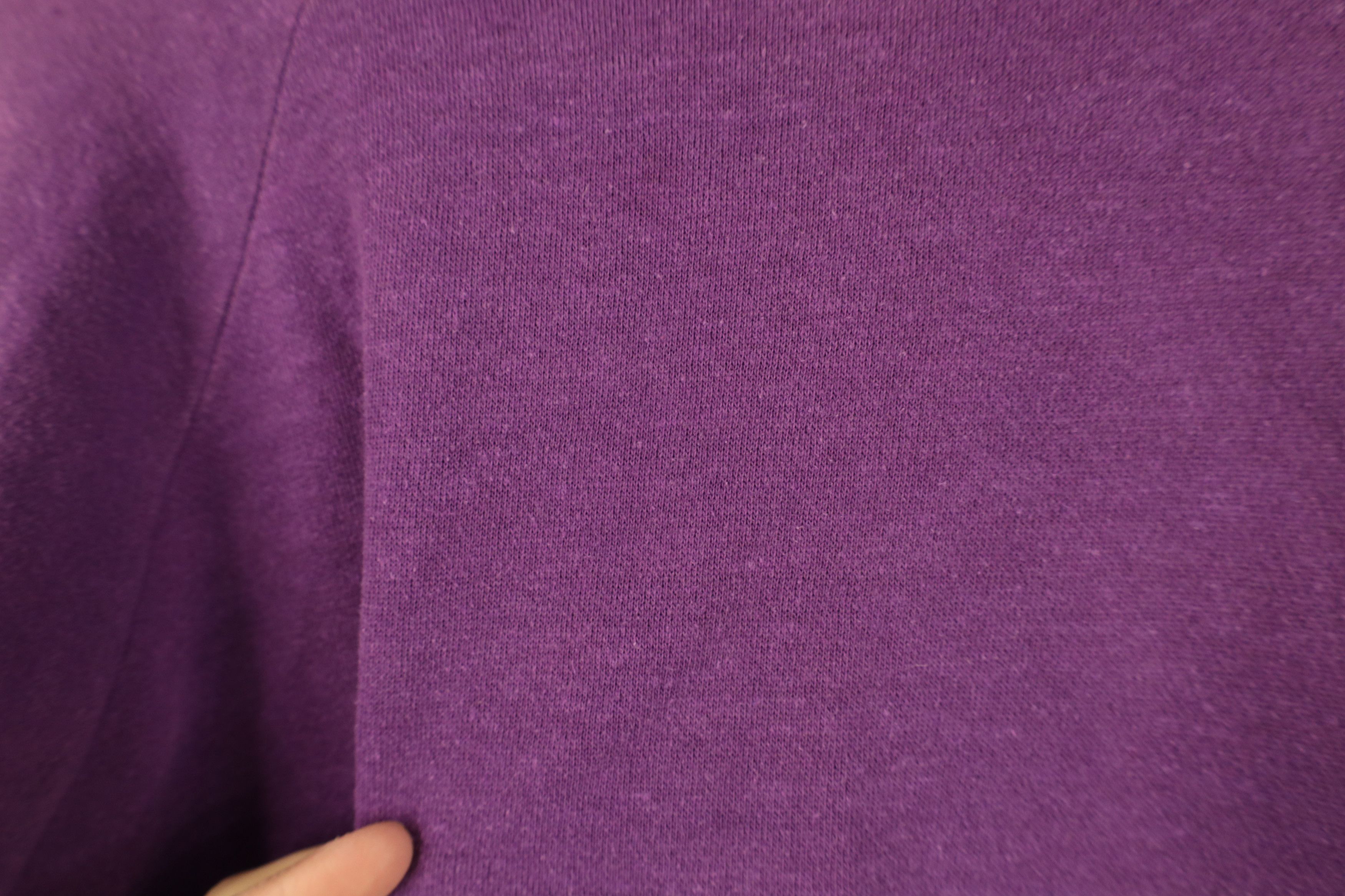 Vintage Vintage 60s Healthknit Raglan Crewneck Sweatshirt Purple USA Size XL / US 12-14 / IT 48-50 - 9 Thumbnail