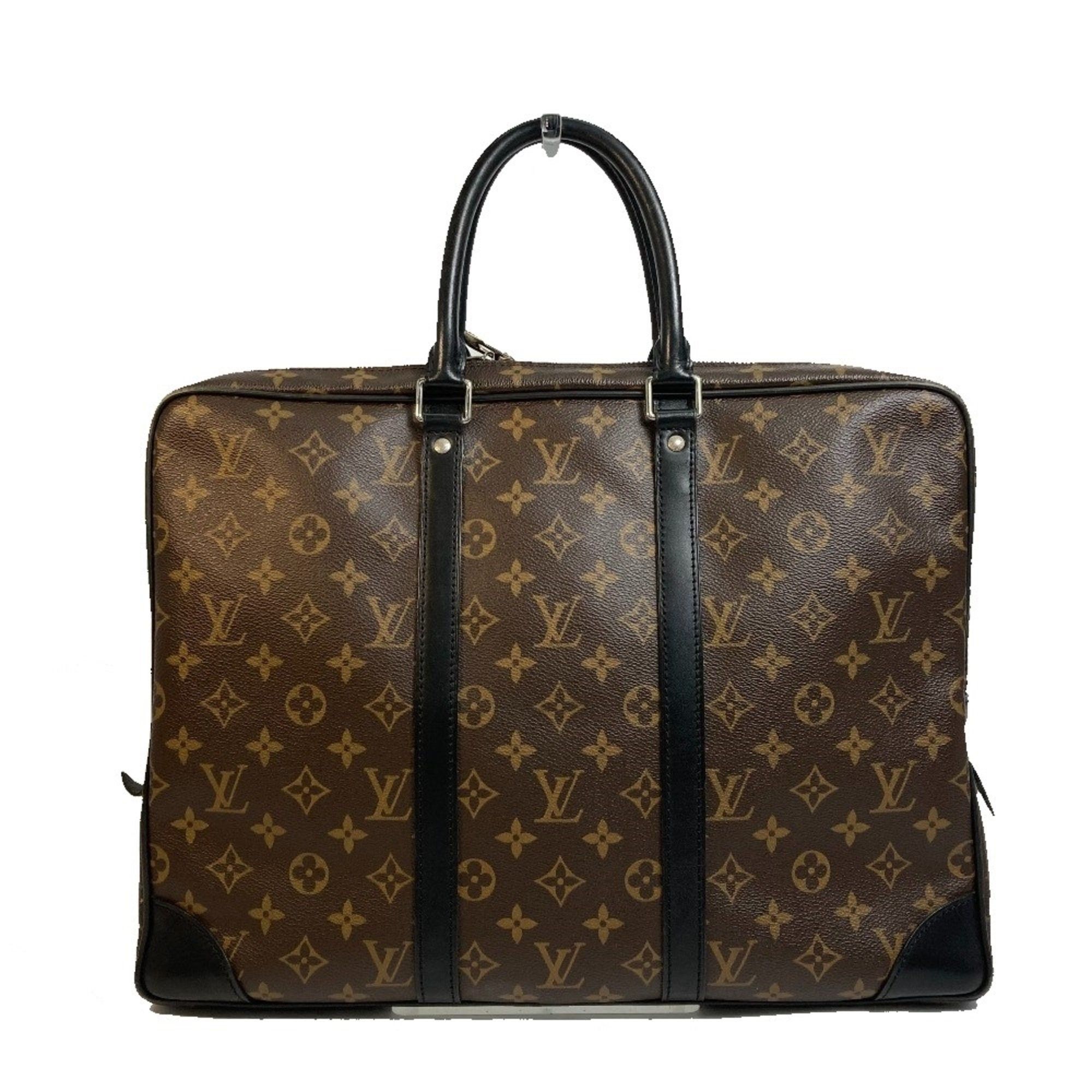 Louis Vuitton Louis Vuitton M40225 Monogram-Macassar bag business bag Briefcase Brown Size ONE SIZE - 1 Thumbnail