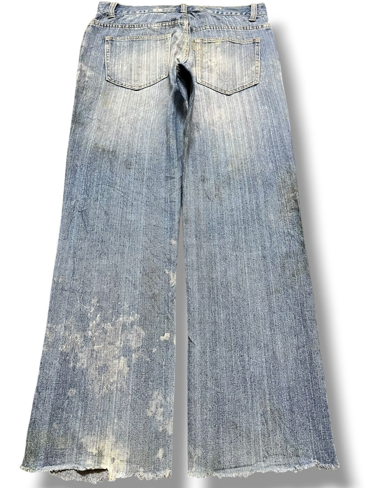 Japanese Brand Vintage Nylaus Clothing Faded Straight Leg Denim Size US 32 / EU 48 - 6 Thumbnail