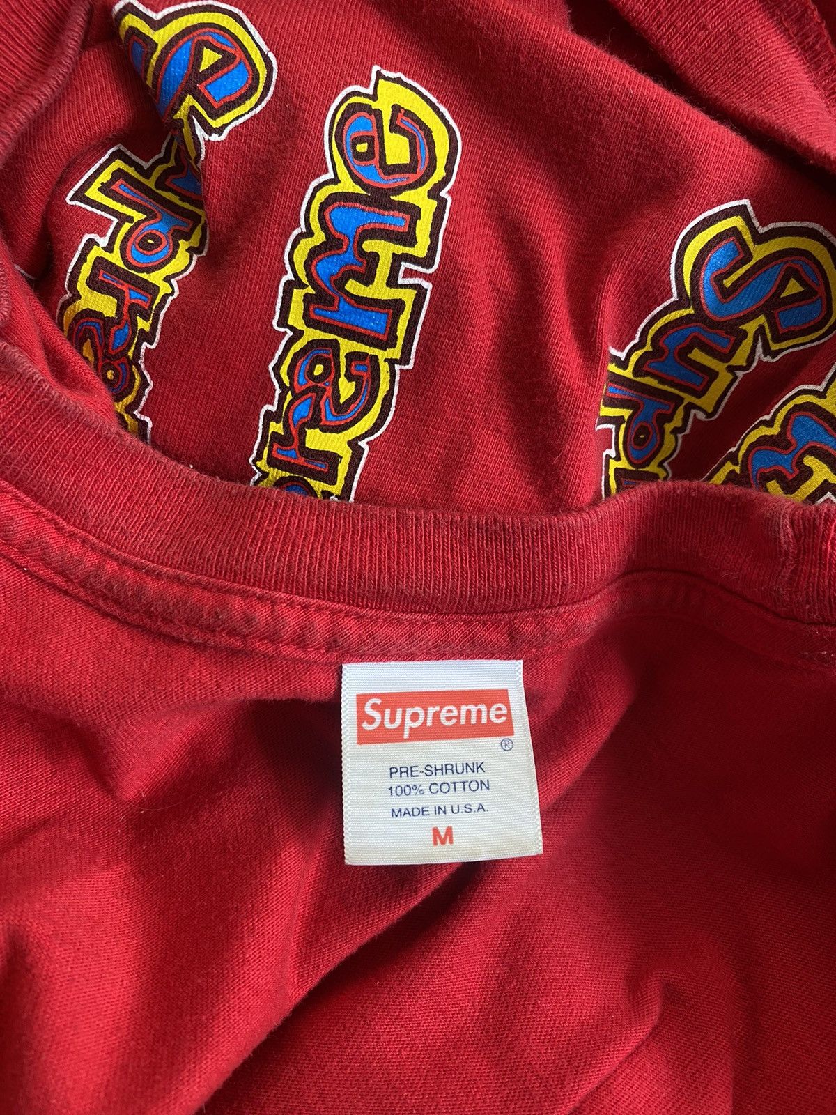 Supreme Supreme Graphics Tee Size US M / EU 48-50 / 2 - 7 Thumbnail