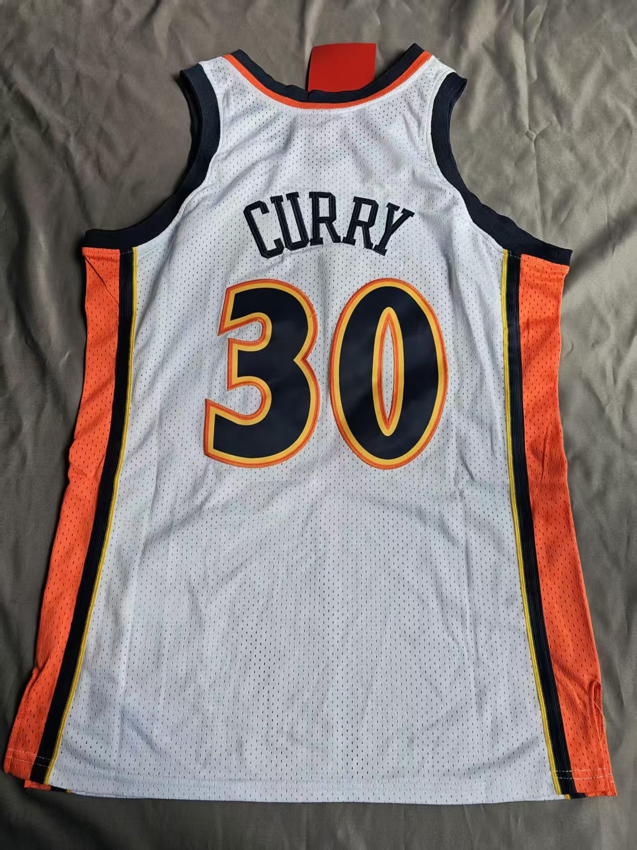 NBA #30 Stephen Curry Jersey Golden State Warriors 2009 10 Size US L / EU 52-54 / 3 - 2 Thumbnail