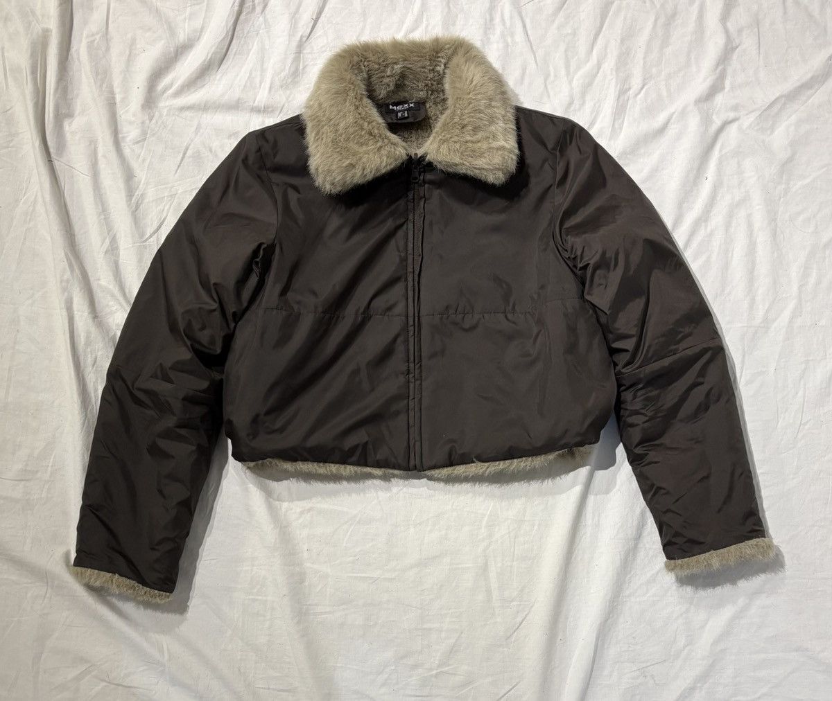 Vintage MEXX vintage cropped reversible jacket Size S / US 4 / IT 40 - 3 Thumbnail