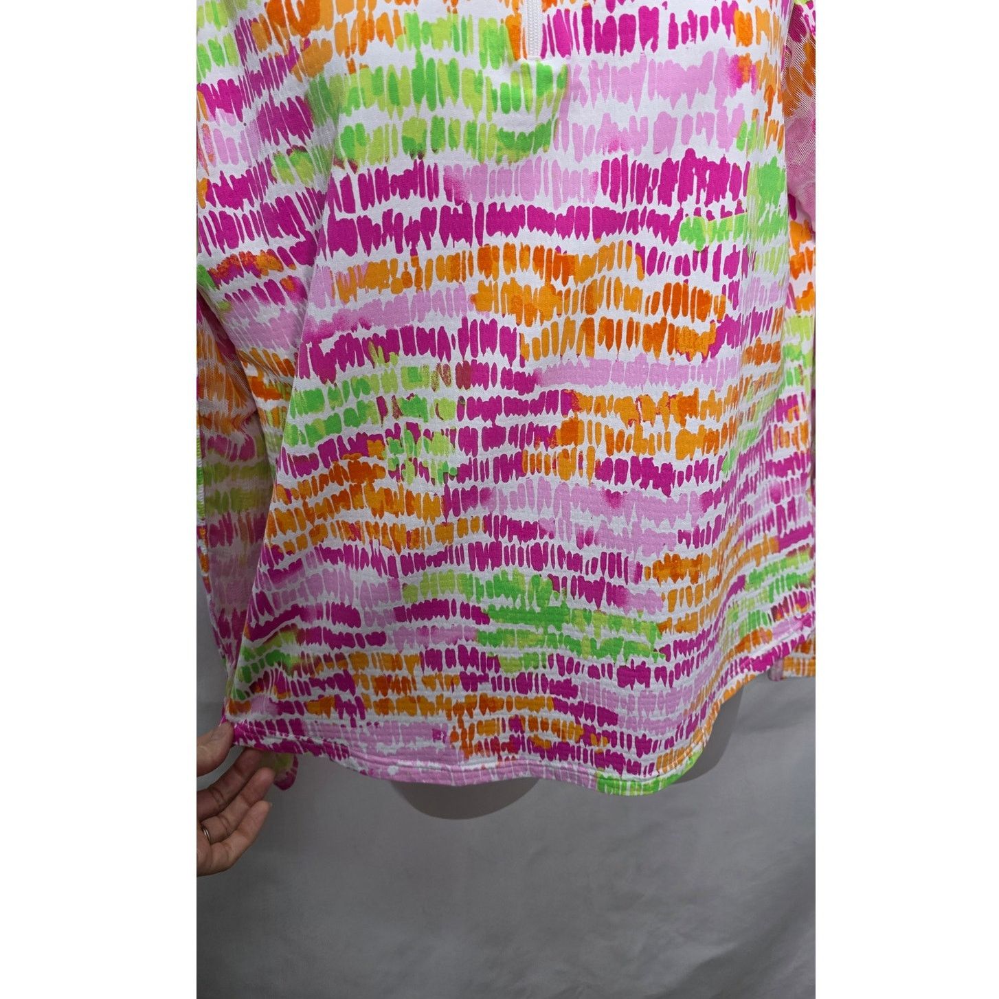 Other Icikuls Long Sleeve Mesh Multi Colored Quick Dry Top Size L Size L / US 10 / IT 46 - 7 Thumbnail