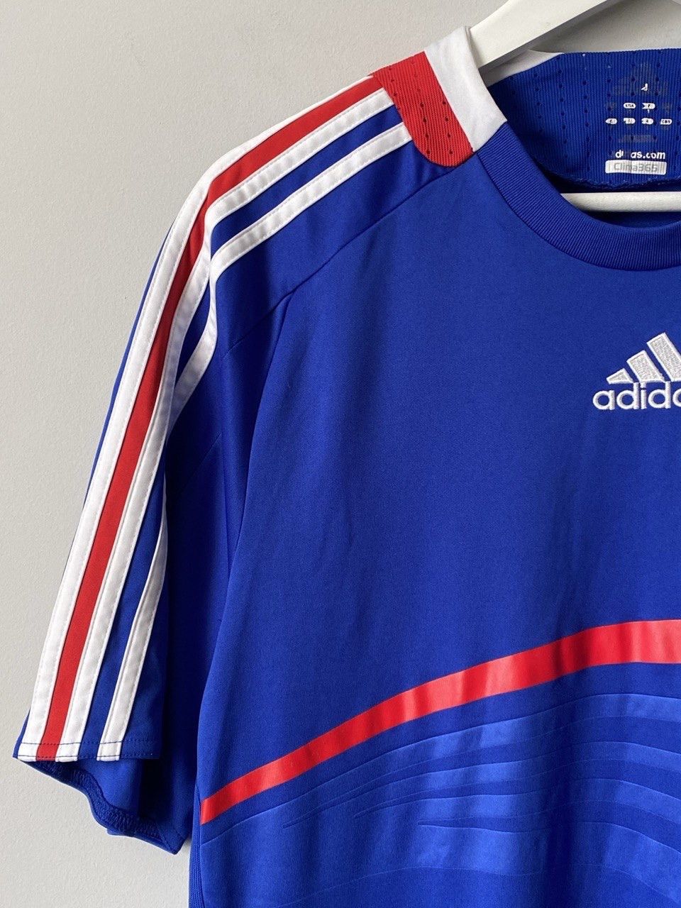Adidas Vintage Adidas France 2008 Home Soccer Jersey Henry Era Size US M / EU 48-50 / 2 - 4 Thumbnail