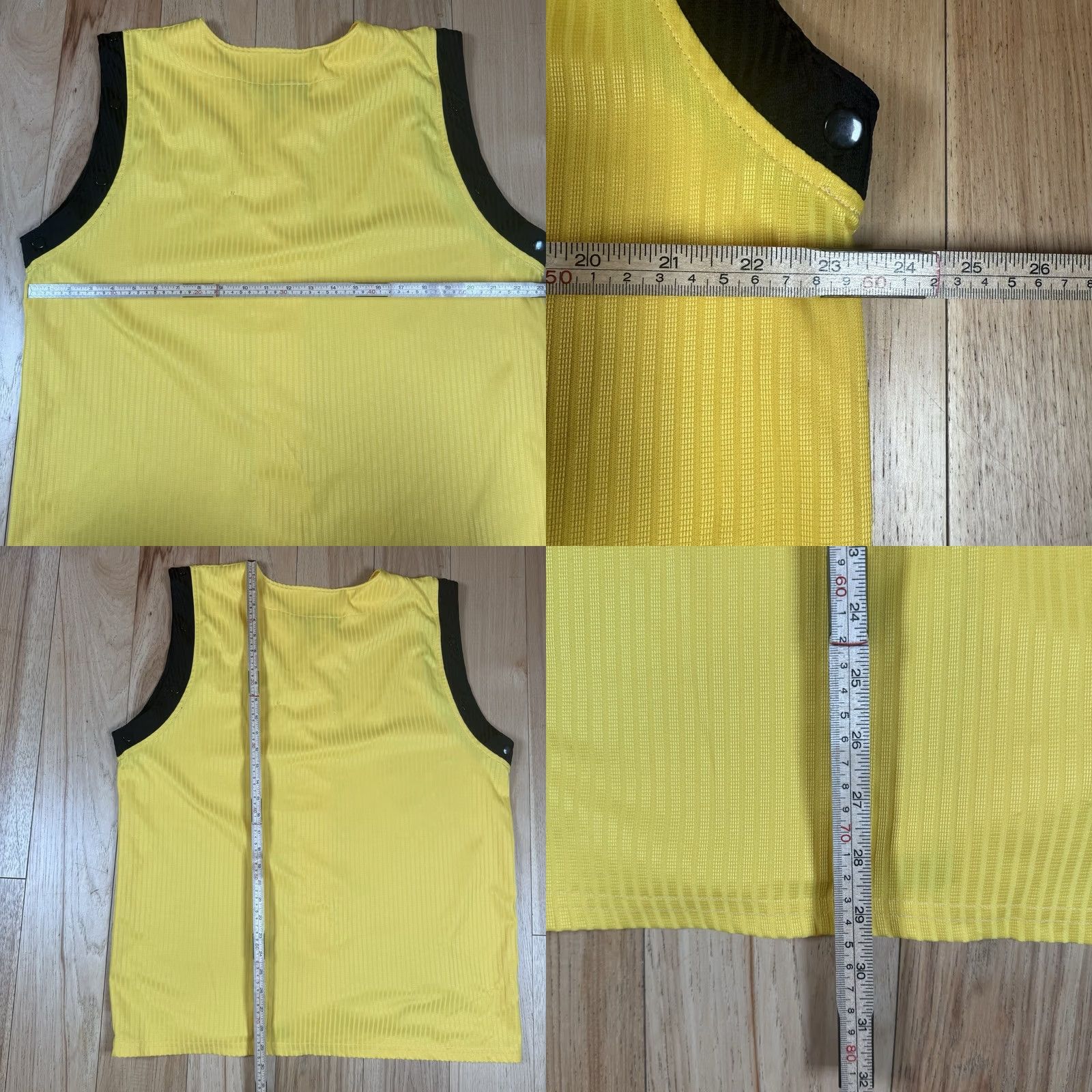 Vintage VINTAGE JOCO 05 Basketball Tank Jersey XL Mens Black Yellow Snap Button US MADE Size US XL / EU 56 / 4 - 8 Thumbnail