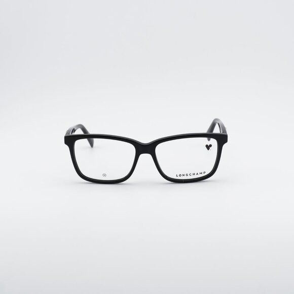 Longchamp Longchamp LO2716 001 Eyeglasses Black 54mm Rectangle Frame Size ONE SIZE - 6 Thumbnail