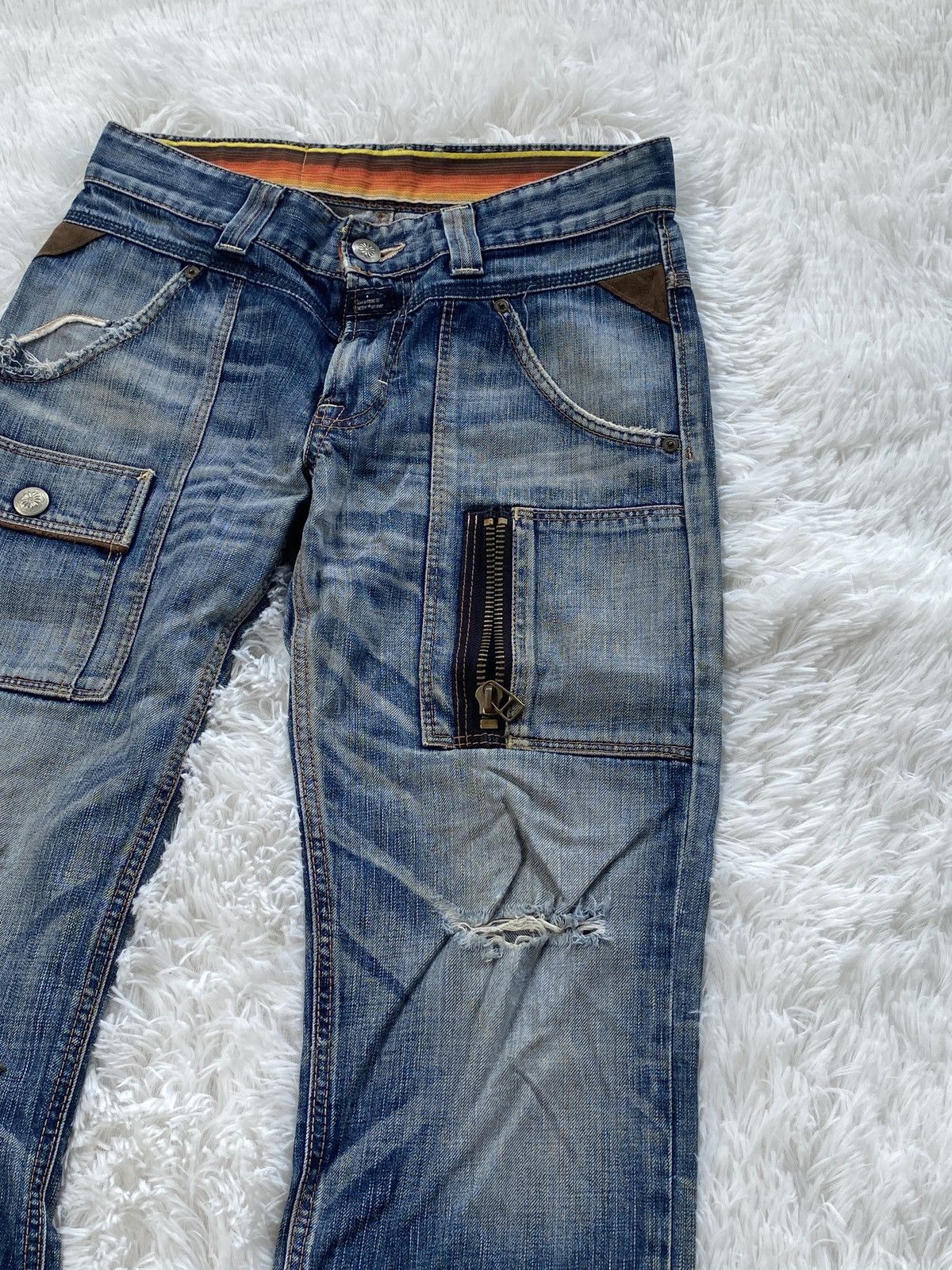 Edwin 💥Last Drop 💥Edwin Bushpant BlueTrip Pant Jeans Made in Japan Size US 31 - 6 Thumbnail