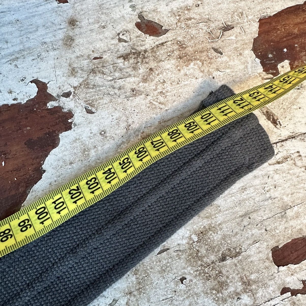 POST ARCHIVE FACTION (PAF) Vinatge Japan Knit Belt W32xL34 Grunge Staff Pick Avantgarde Size ONE SIZE - 8 Thumbnail