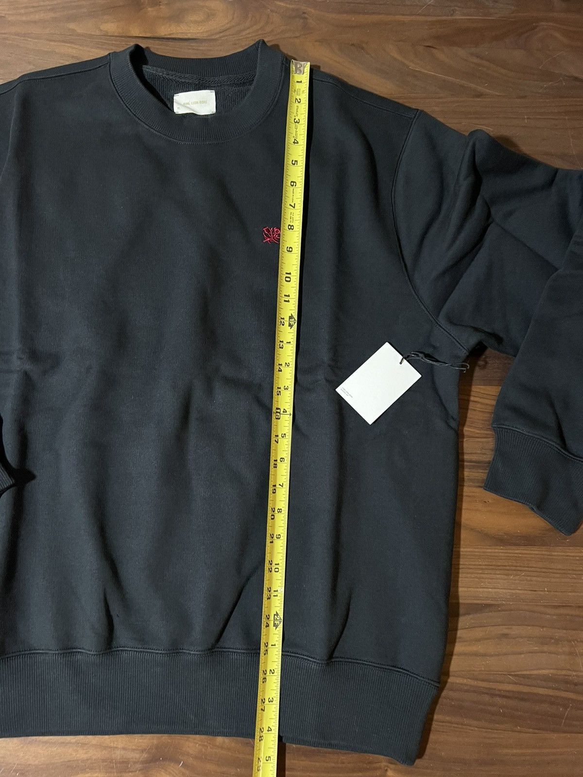 Aime Leon Dore Aime Leon Dore ALD Crest Crewneck Sweatshirt Jet Black Sz XL Size US XL / EU 56 / 4 - 4 Thumbnail