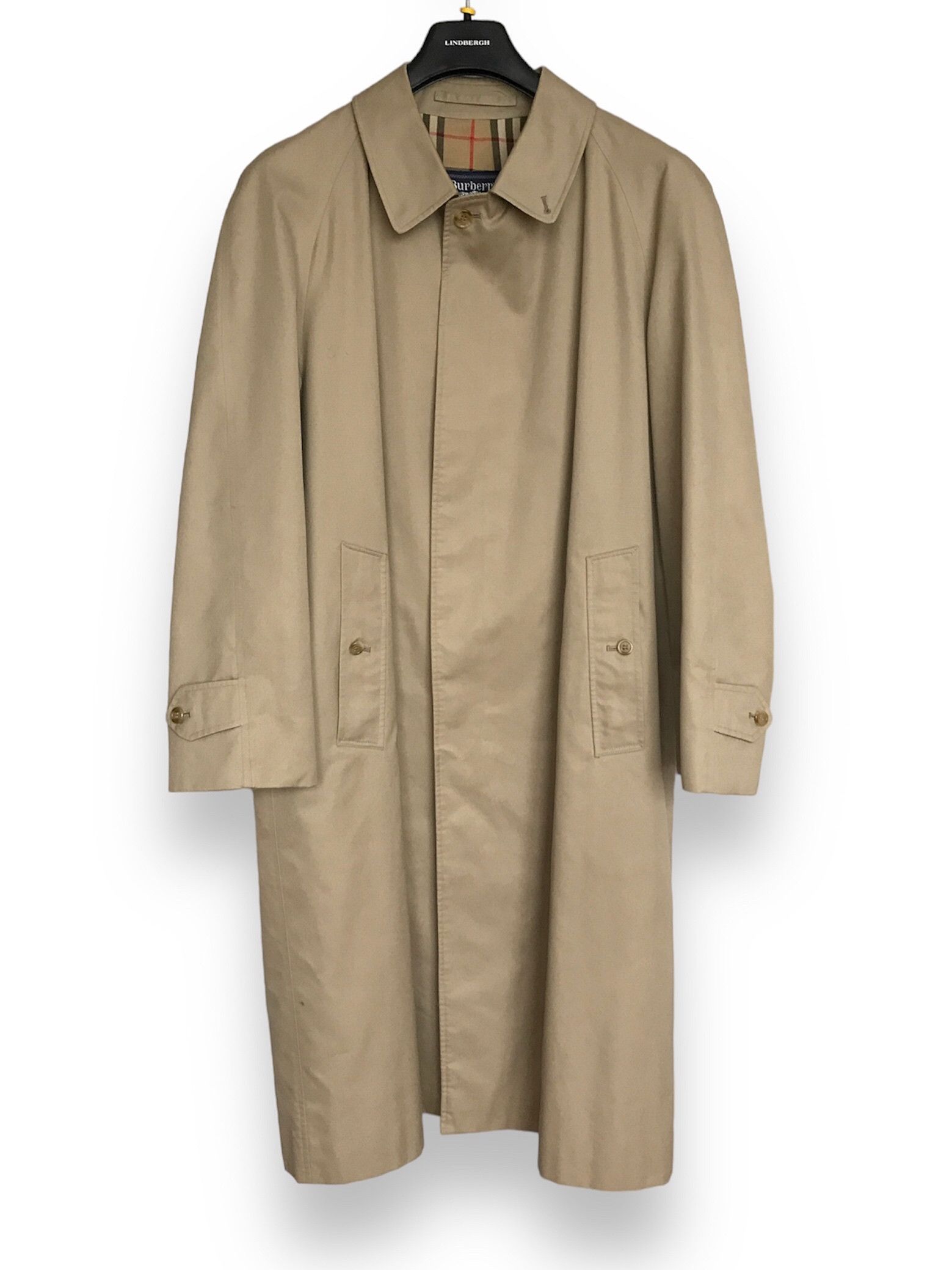 Burberry VINTAGE Y2K BURBERRY’S TRENCH COAT CHECK LINING Size US L / EU 52-54 / 3 - 1 Thumbnail