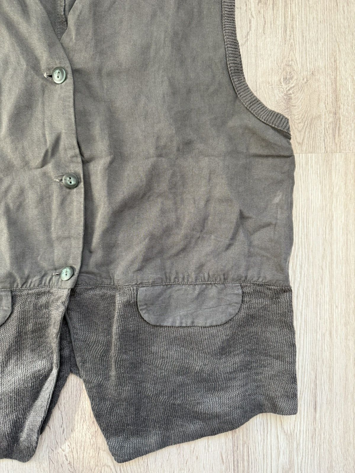 Transit Transit Par-Such Linen Silk Vest Size 3 Minimal Artisanal Size M / US 6-8 / IT 42-44 - 5 Thumbnail